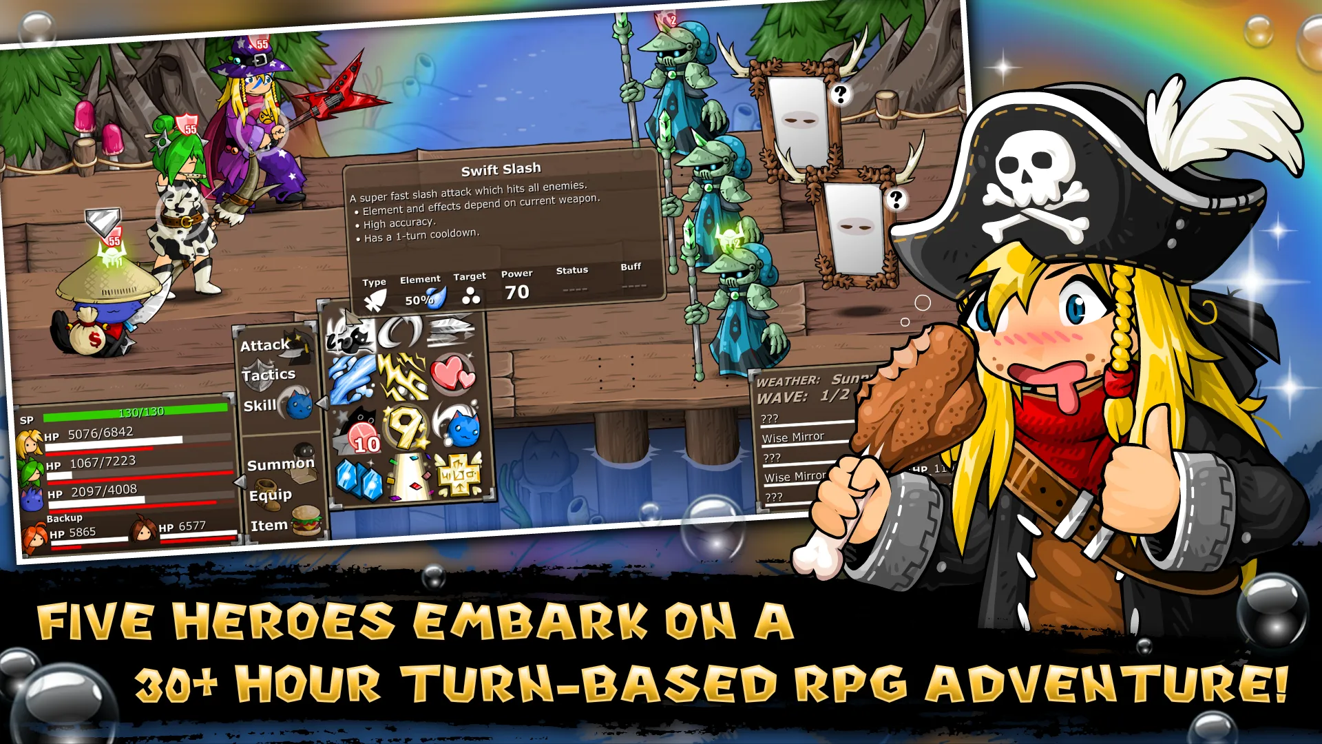 Epic Battle Fantasy 5: RPG | Indus Appstore | Screenshot