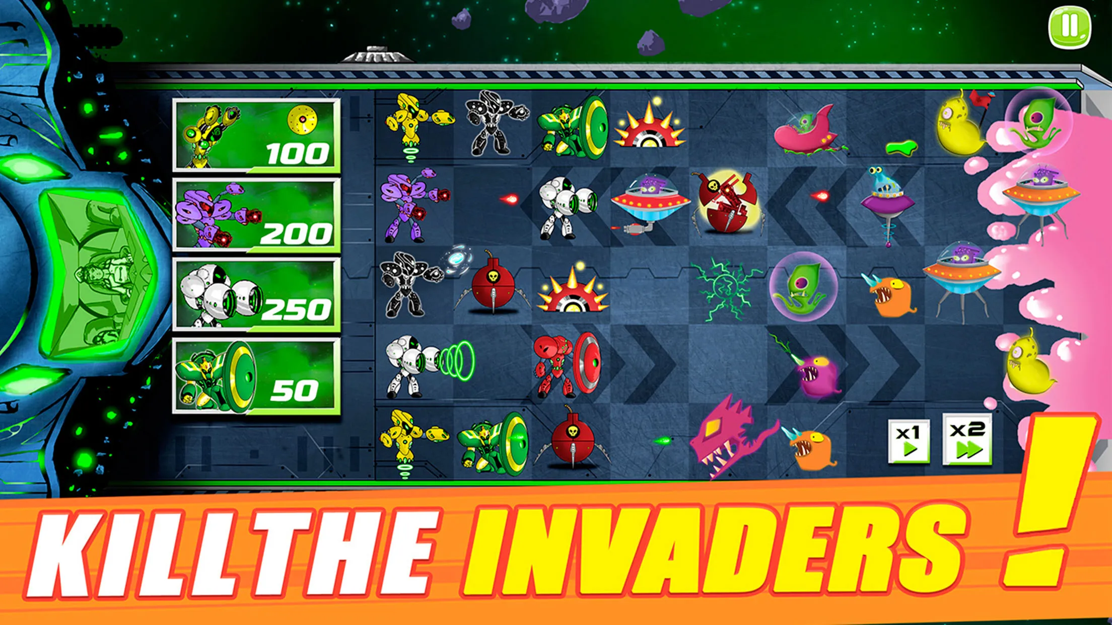 Super Fighting Robots Defense | Indus Appstore | Screenshot