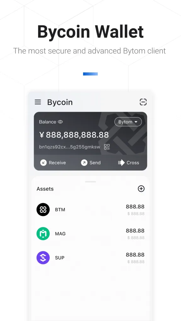 Bycoin:Crypto,Metaverse Wallet | Indus Appstore | Screenshot