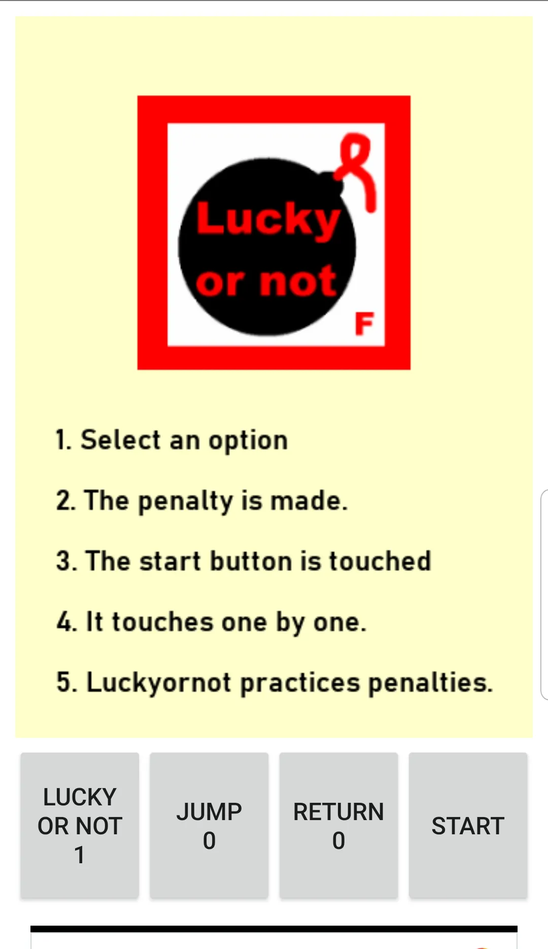 Lucky or not | Indus Appstore | Screenshot