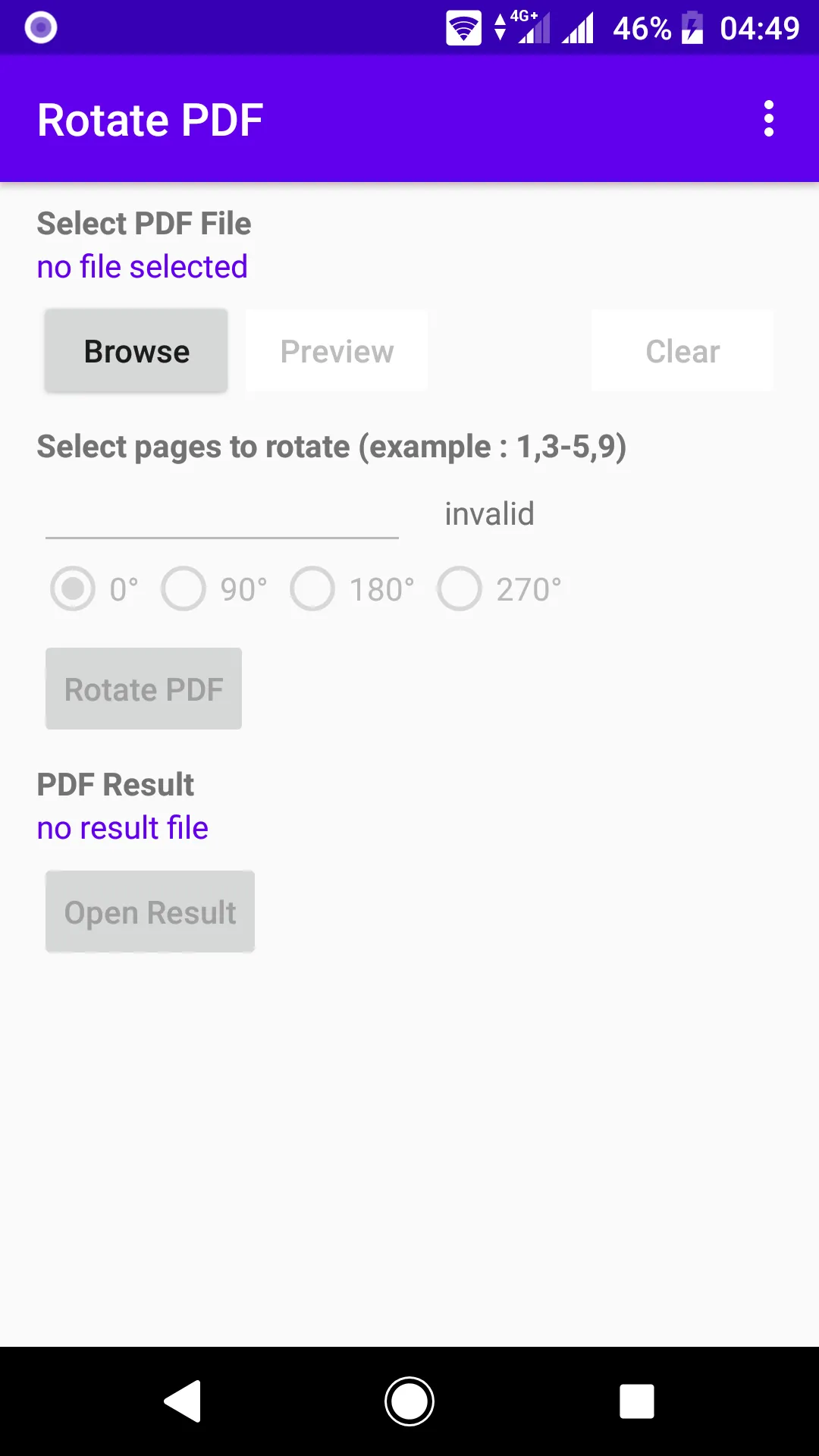 Rotate PDF Pages | Indus Appstore | Screenshot