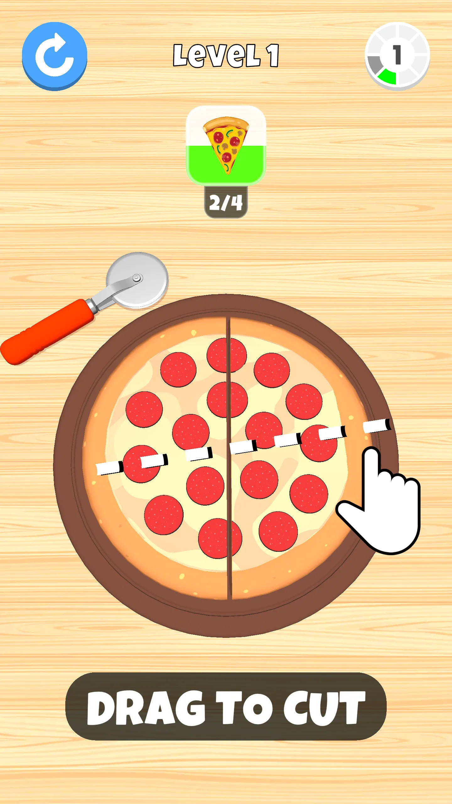 Cut Slices | Indus Appstore | Screenshot