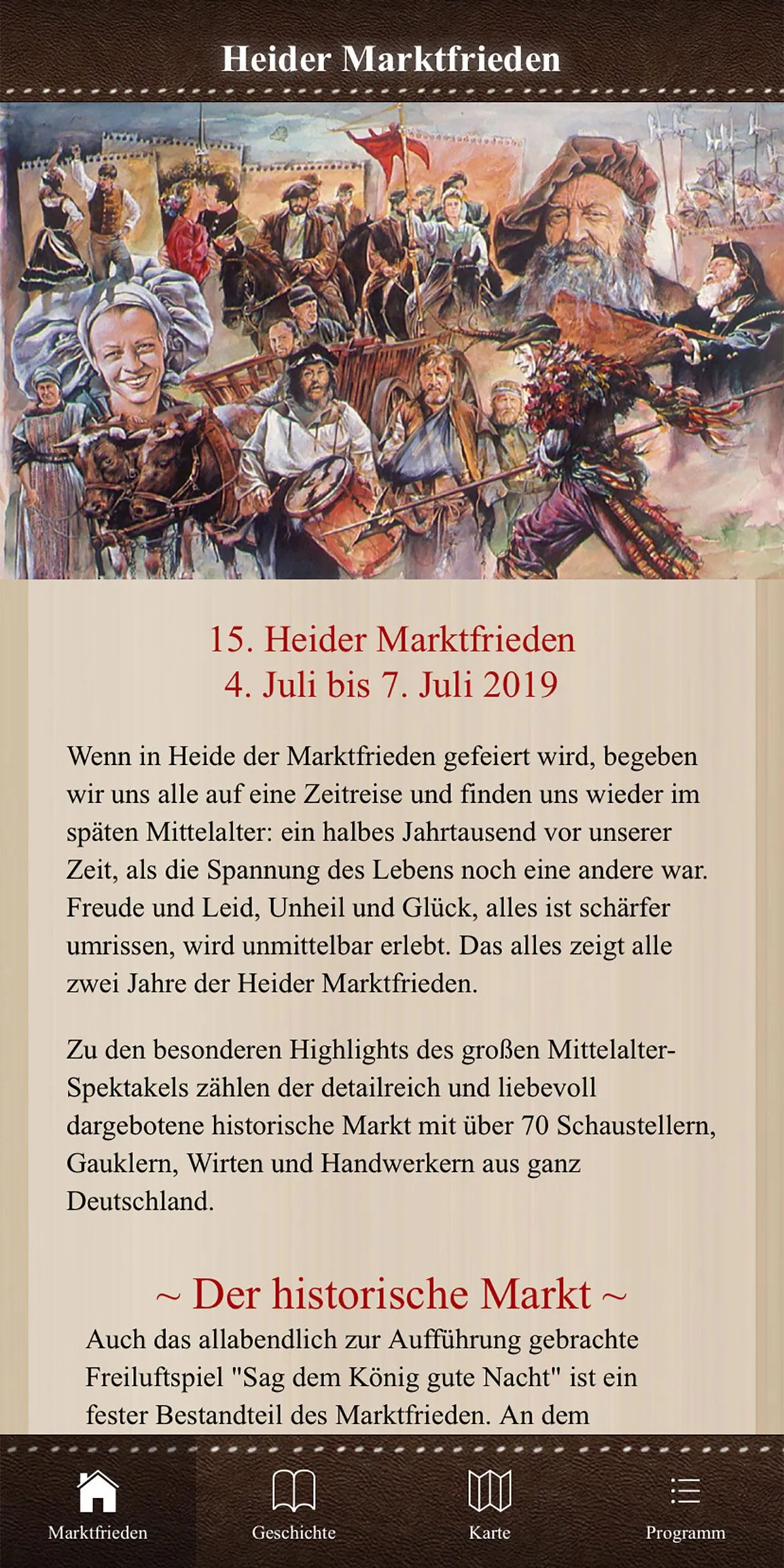 Heider Marktfrieden | Indus Appstore | Screenshot