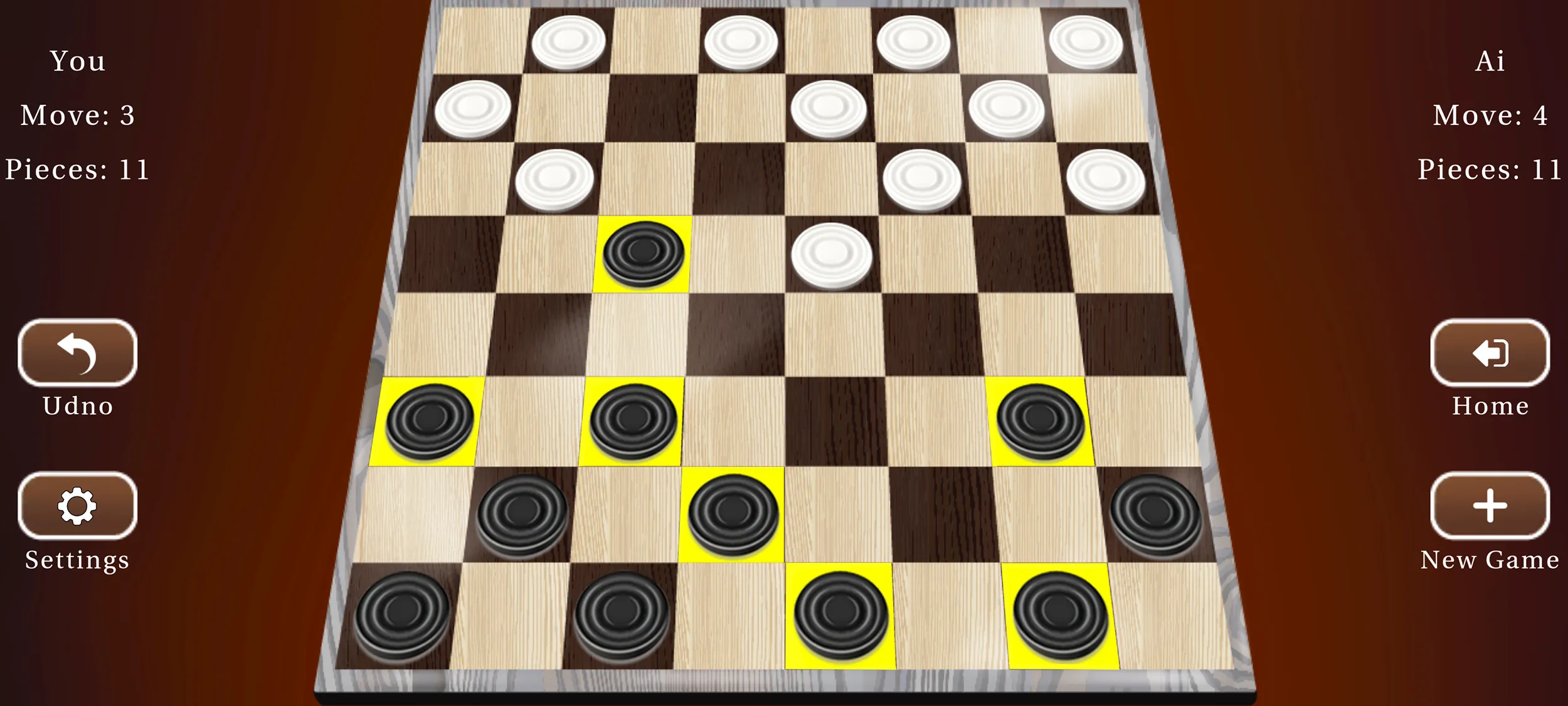 Checkers 3D | Indus Appstore | Screenshot