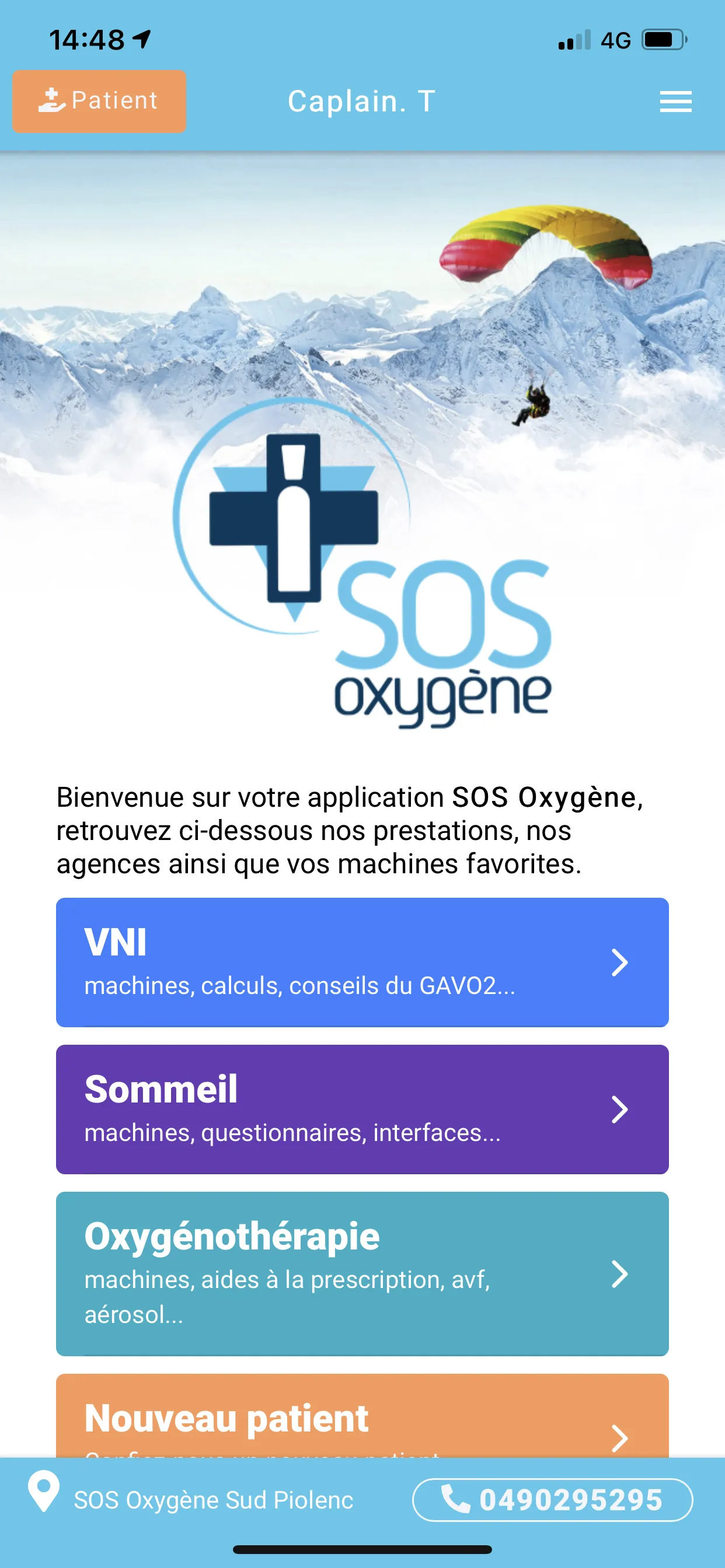 SOS Oxygene | Indus Appstore | Screenshot