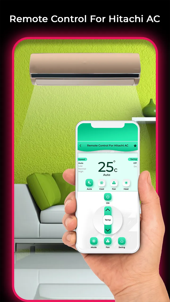 Remote Control For Hitachi AC | Indus Appstore | Screenshot