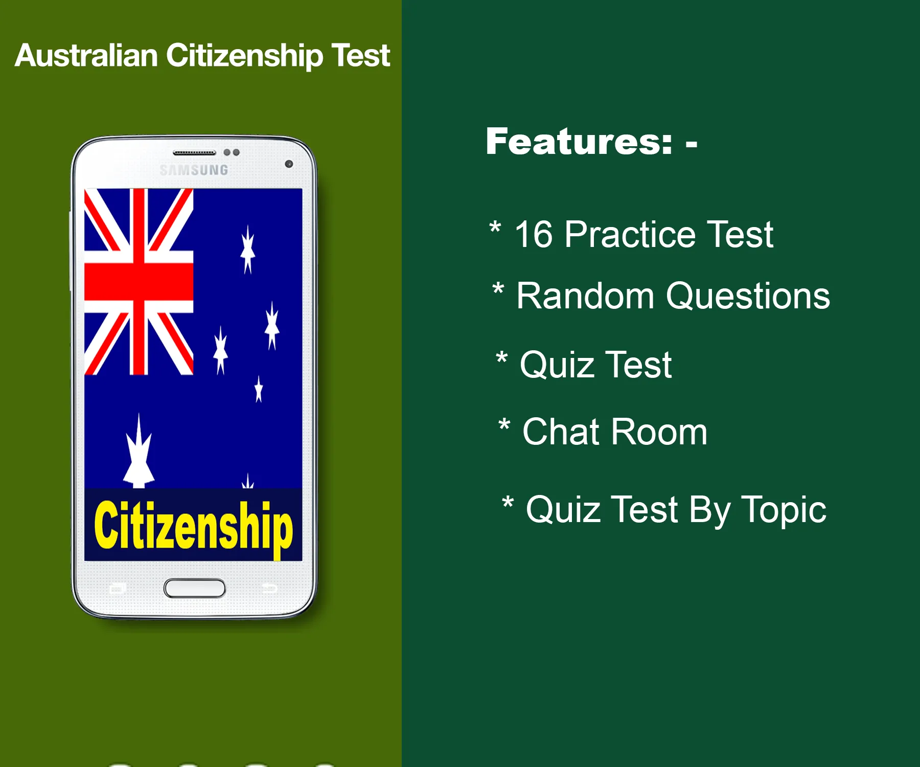 Australian Citizenship Test | Indus Appstore | Screenshot