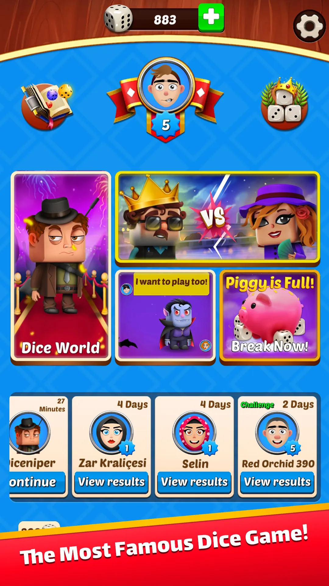 Dice and Throne - Online Yatzy | Indus Appstore | Screenshot