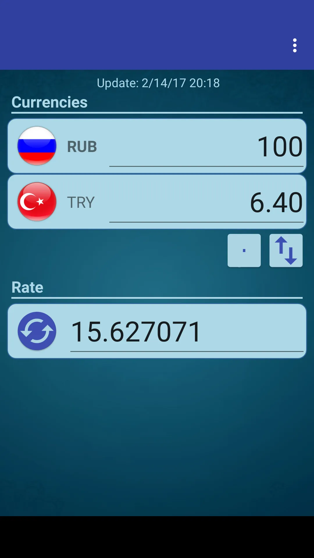 Russian Ruble x Turkish Lira | Indus Appstore | Screenshot