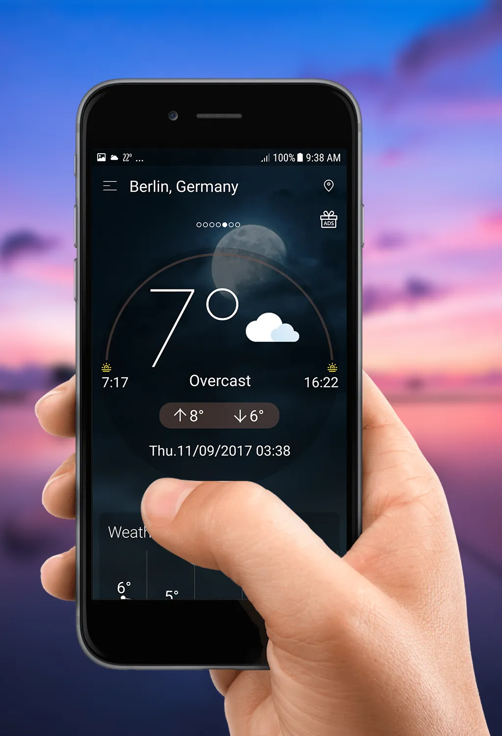 Daily weather forecast | Indus Appstore | Screenshot