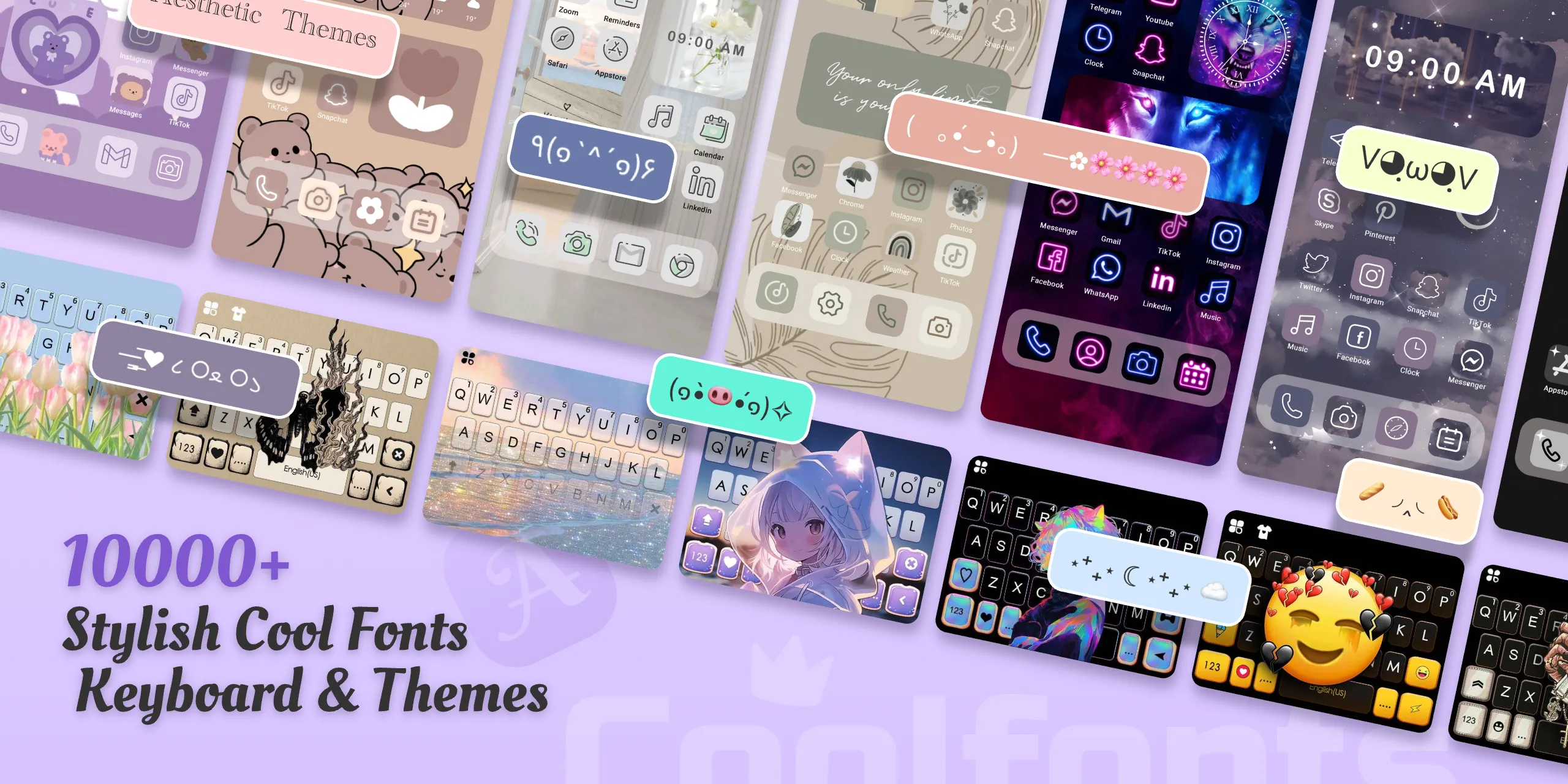Cool Fonts - Keyboard & Themes | Indus Appstore | Screenshot