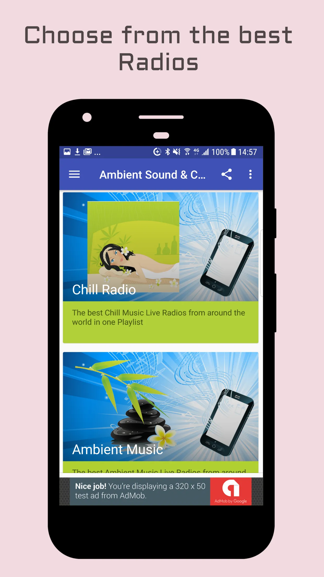 Ambient Sounds Chillout Radio | Indus Appstore | Screenshot