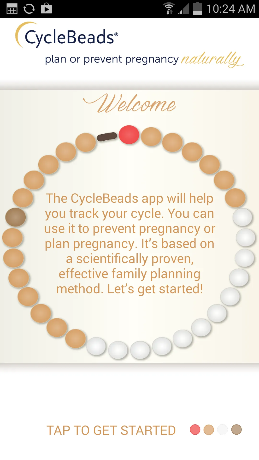 CycleBeads Period & Ovulation | Indus Appstore | Screenshot