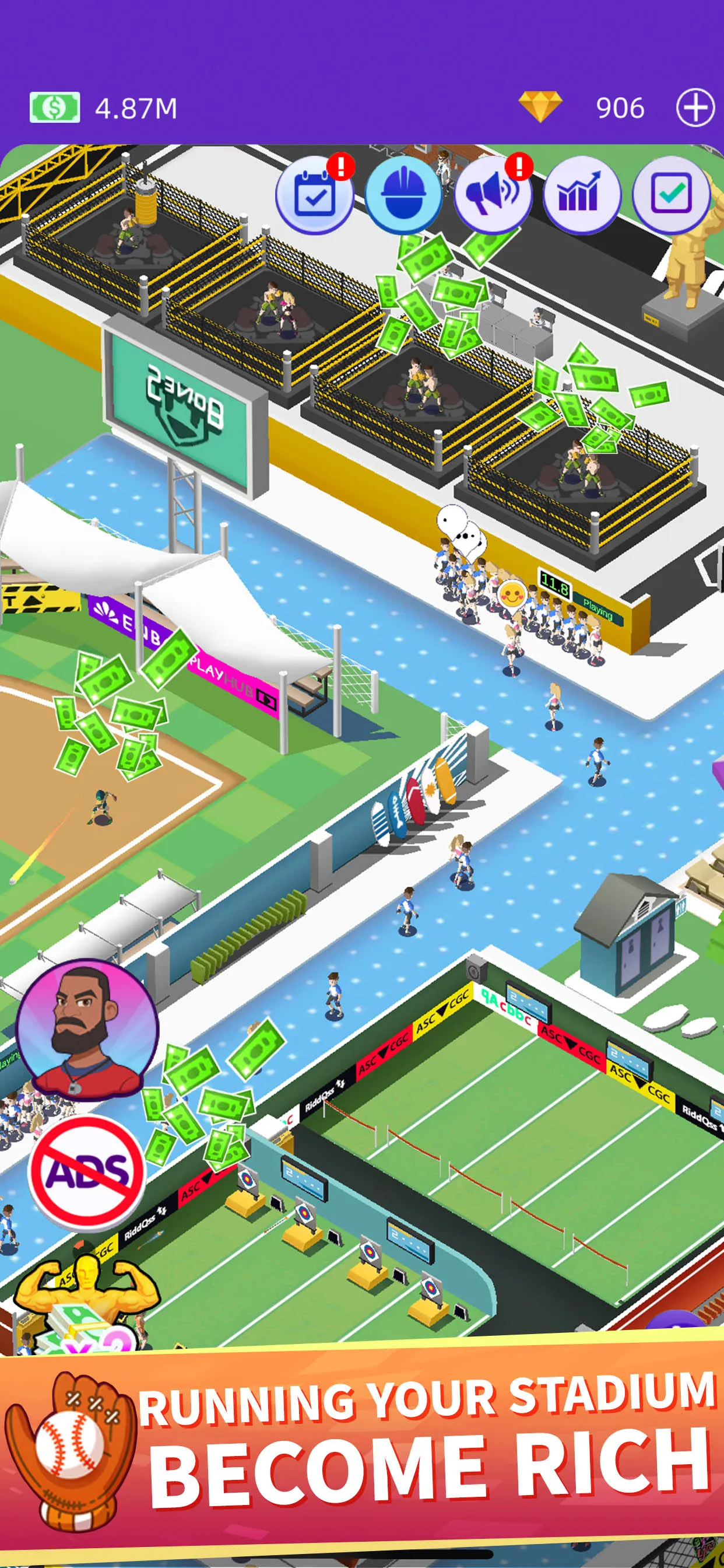 Idle GYM Sports - Fitness Game | Indus Appstore | Screenshot