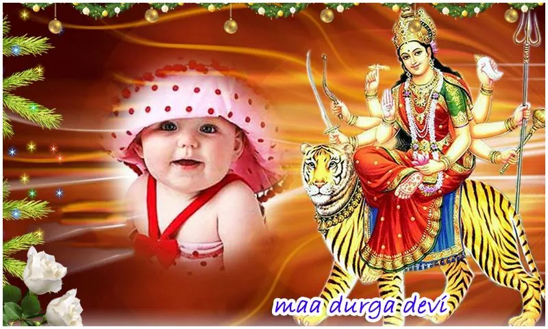 Maa Durga Devi HD Photo Frames | Indus Appstore | Screenshot