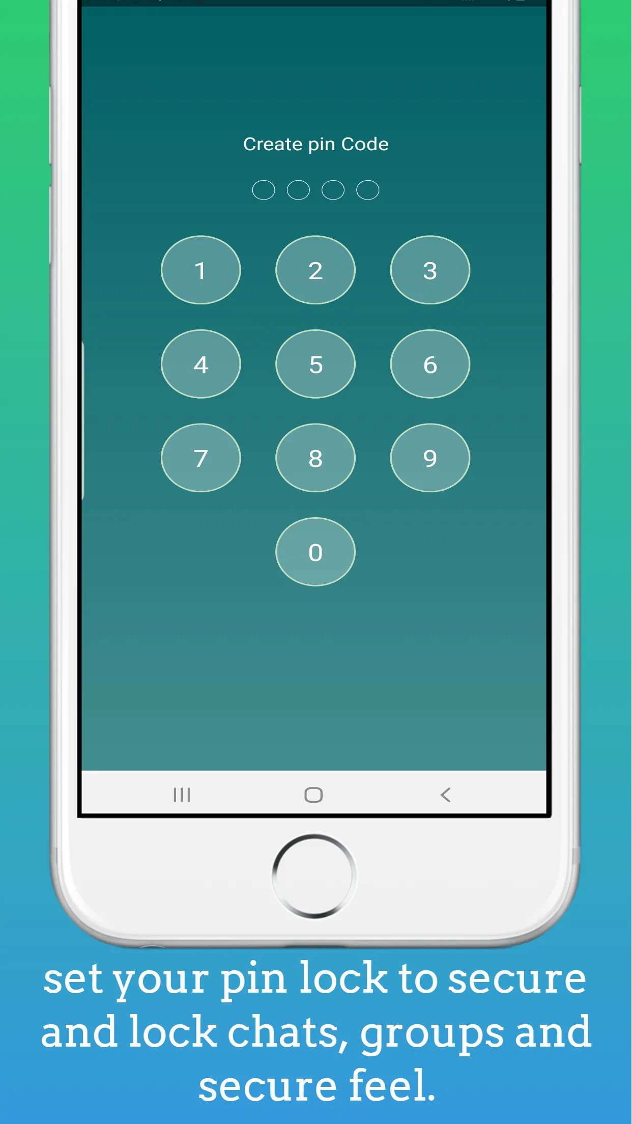 Chat and group locker, Secure | Indus Appstore | Screenshot