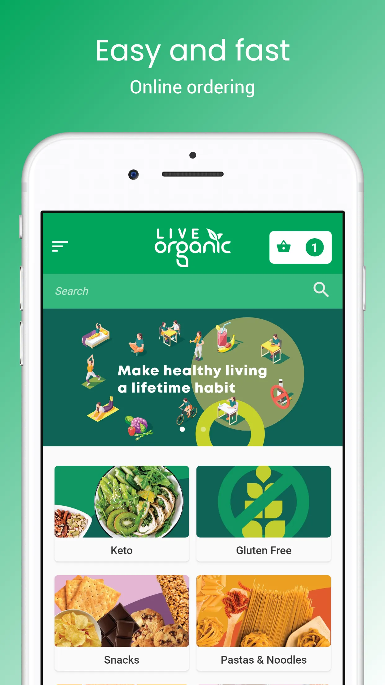 Live Organic | Indus Appstore | Screenshot