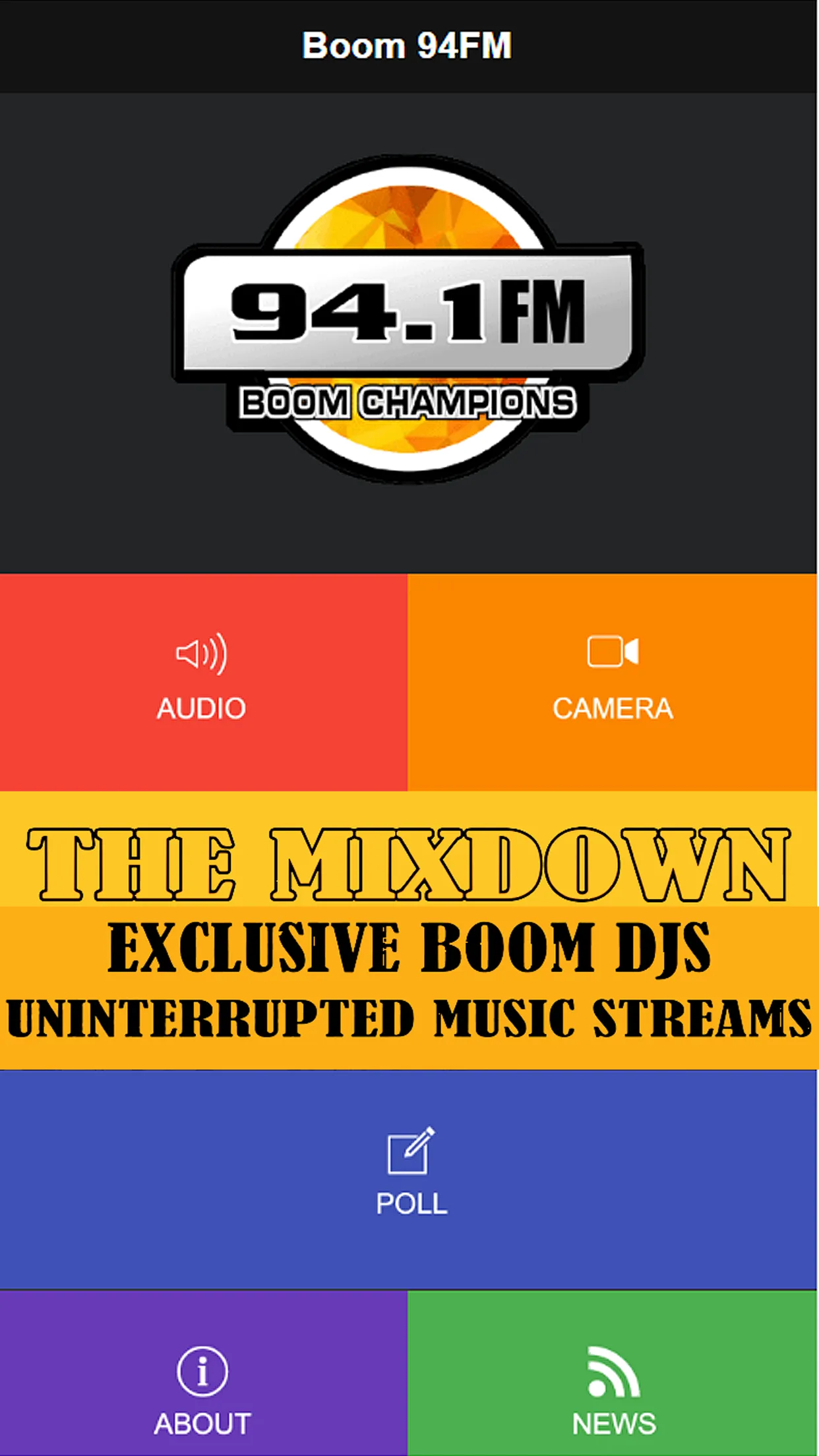 BOOM 94FM | Indus Appstore | Screenshot