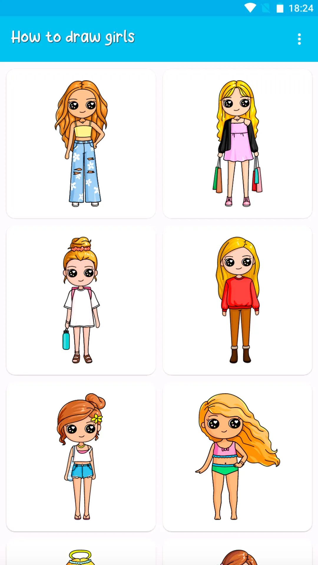 How to draw girls | Indus Appstore | Screenshot