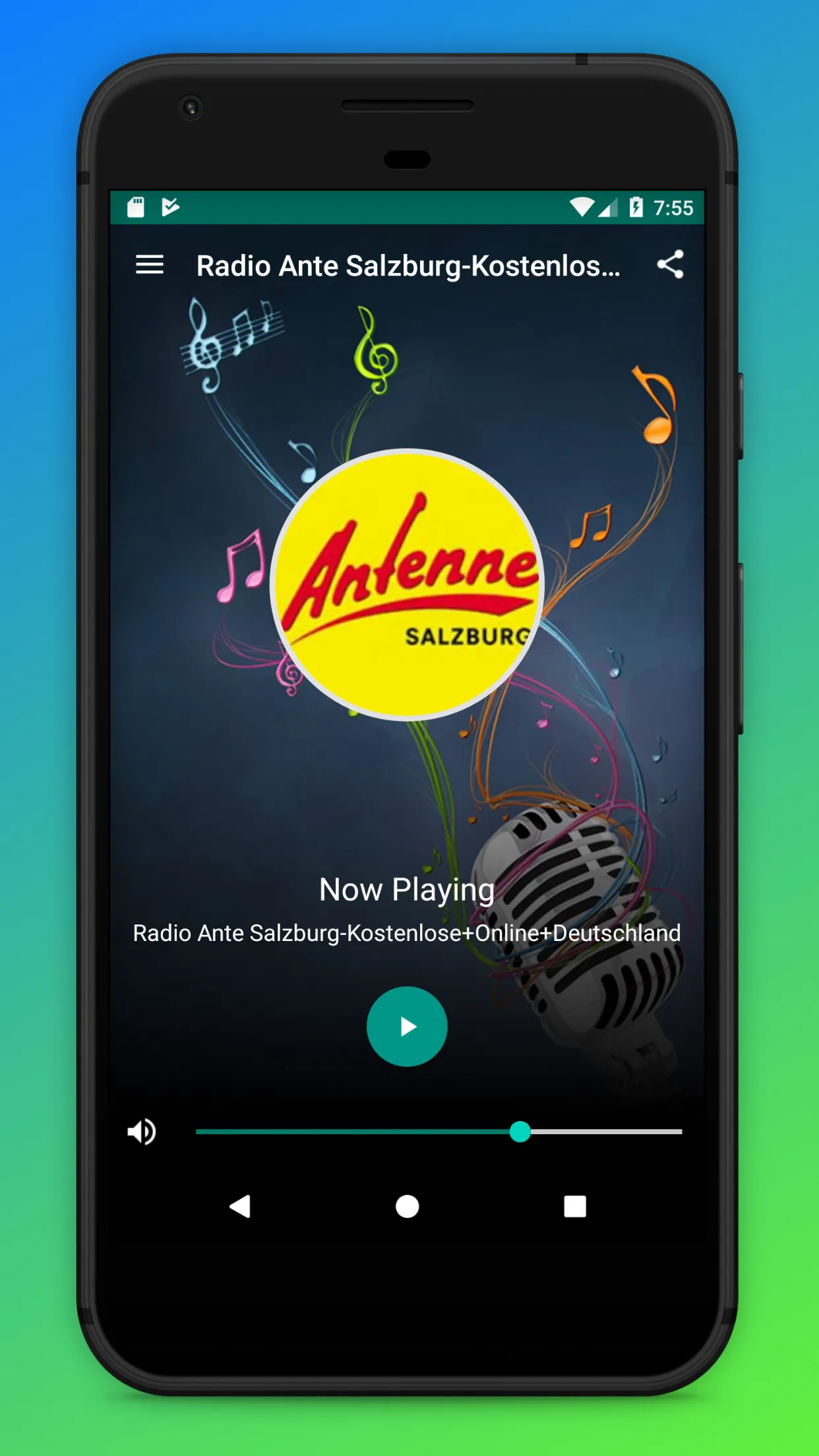 Radio Antenne Salzburg Online | Indus Appstore | Screenshot