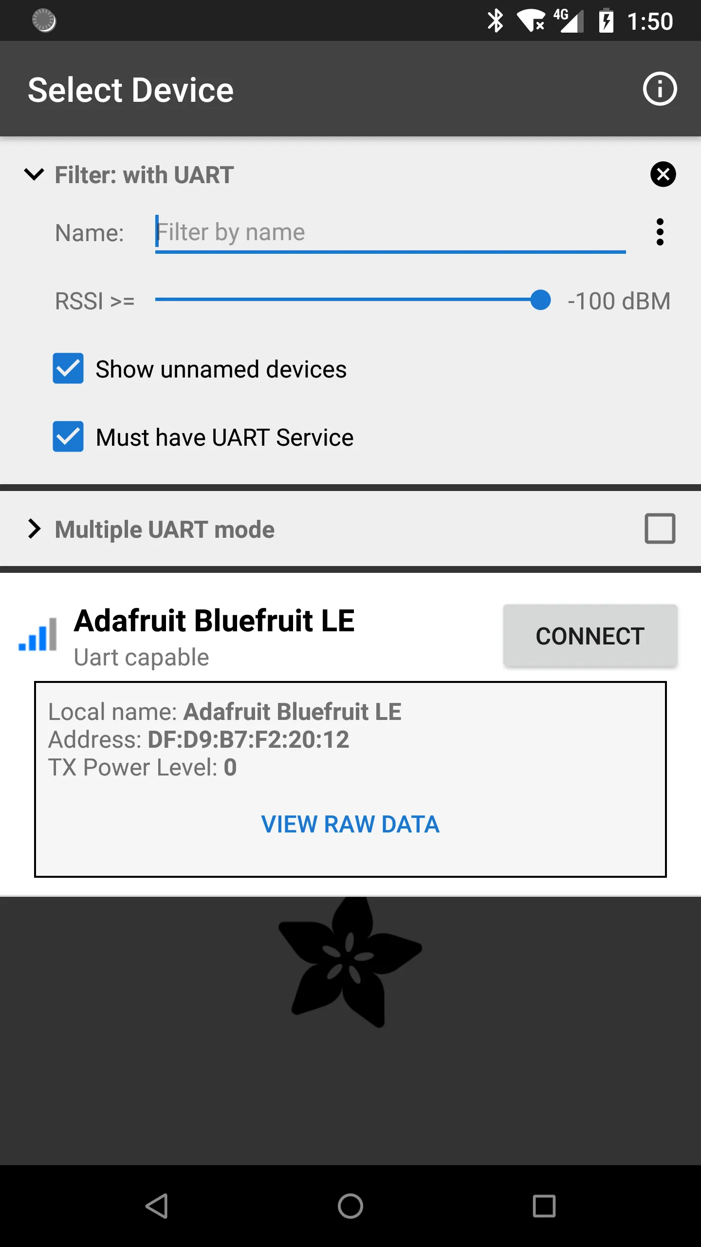 Bluefruit Connect | Indus Appstore | Screenshot