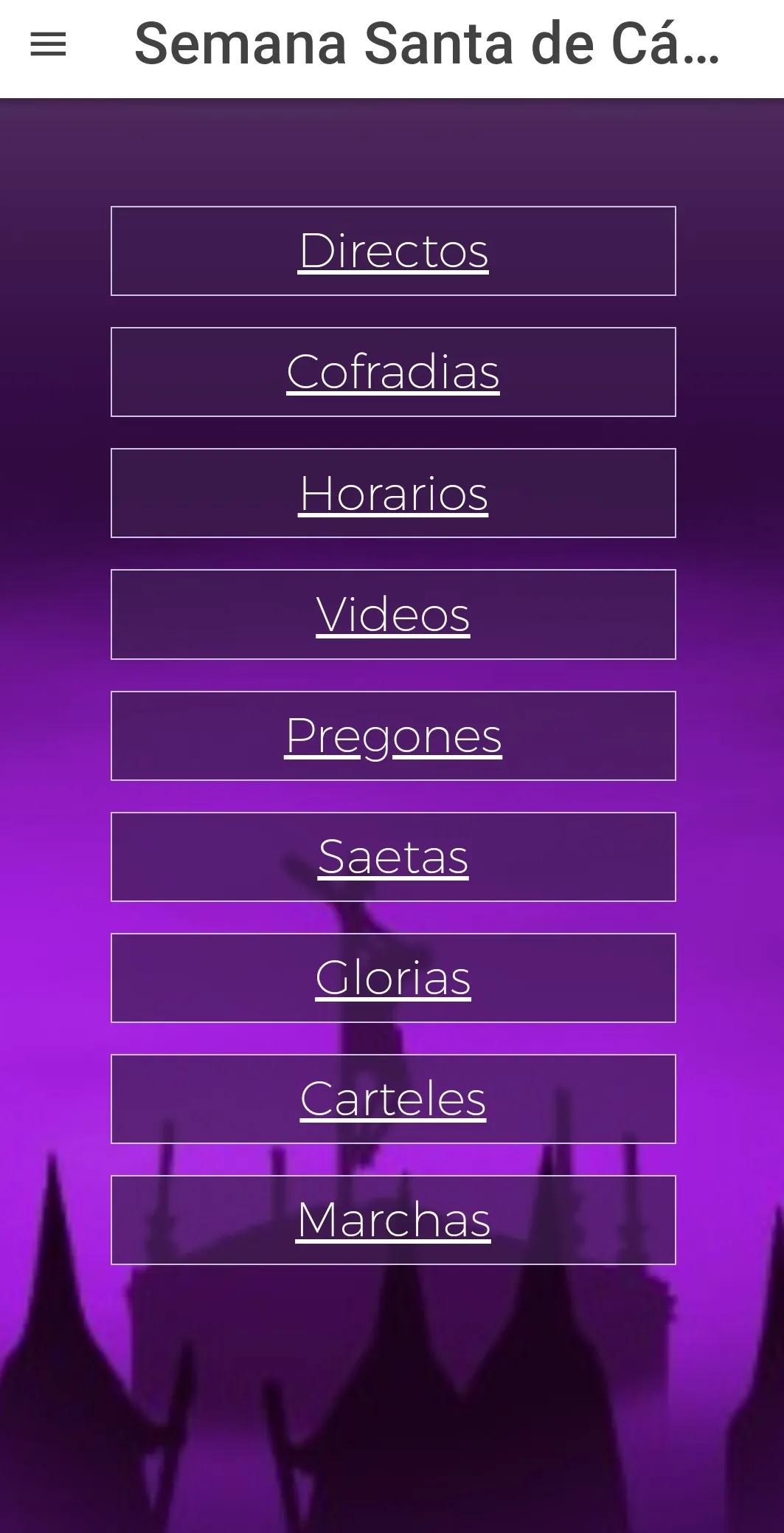 Semana Santa de Cádiz 2023 | Indus Appstore | Screenshot