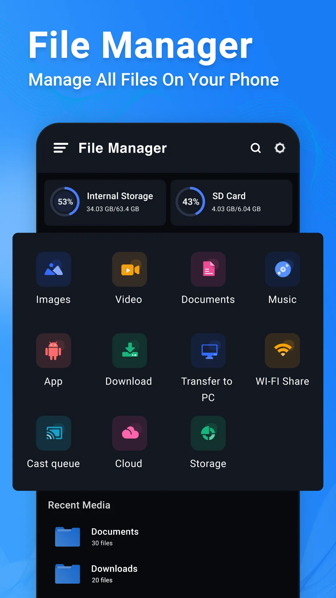 File Manager | Indus Appstore | Screenshot