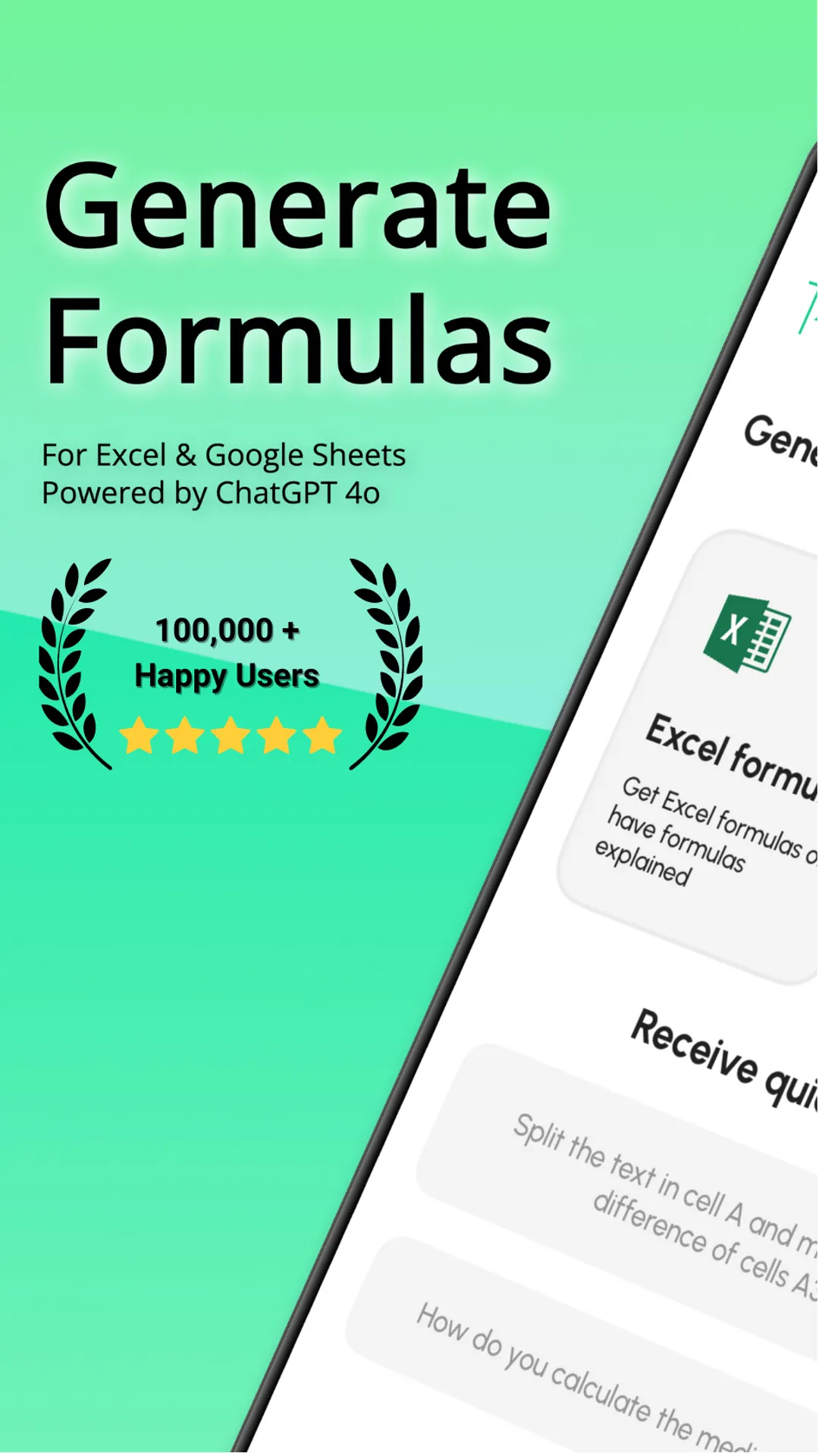 Sheets AI: Formula Generator | Indus Appstore | Screenshot