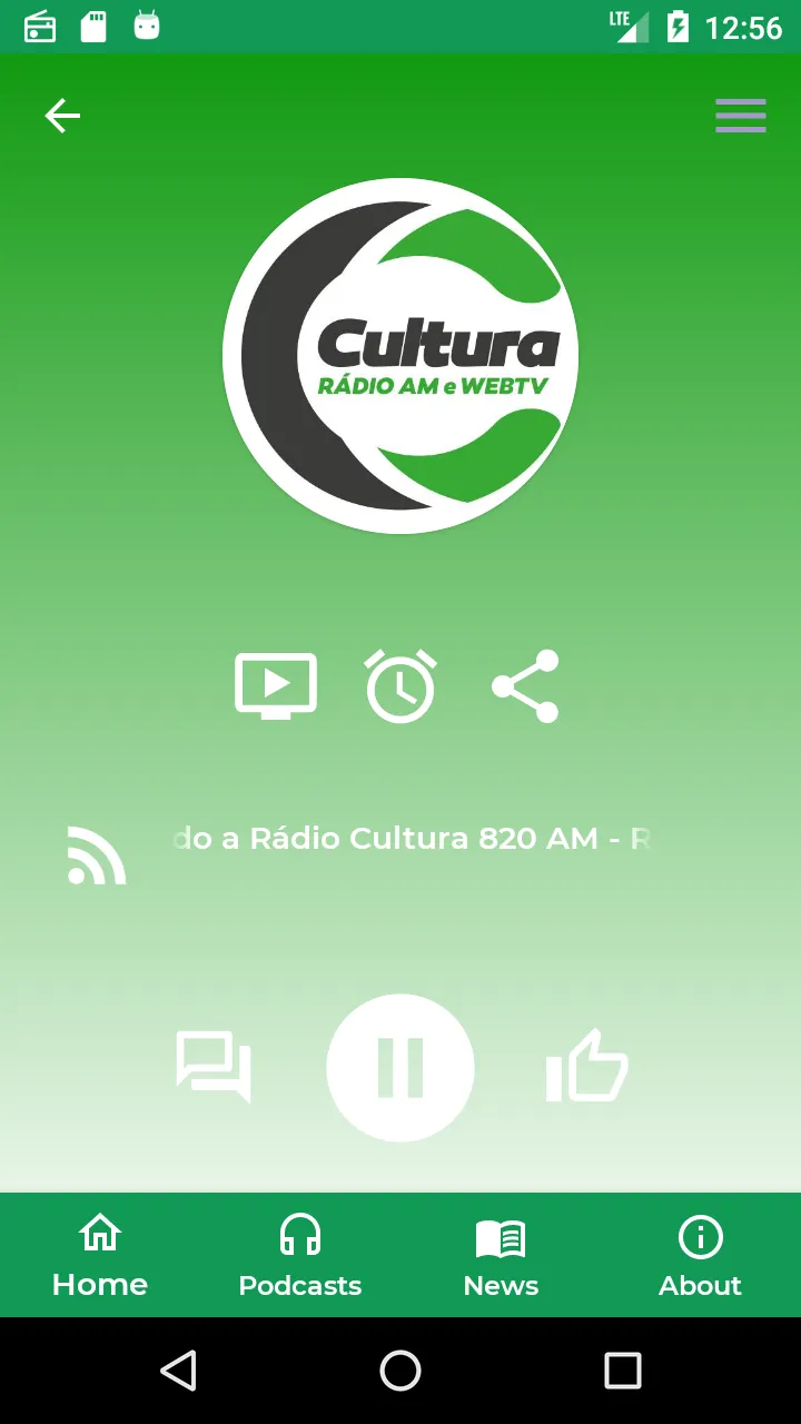 Rádio Cultura 820 AM | Indus Appstore | Screenshot