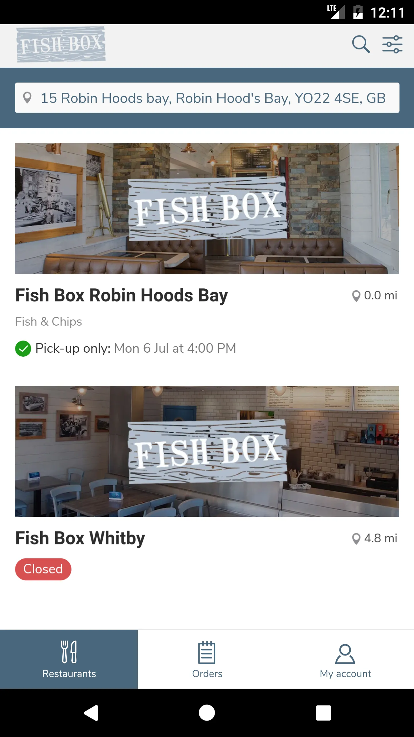 Fish Box Ordering | Indus Appstore | Screenshot