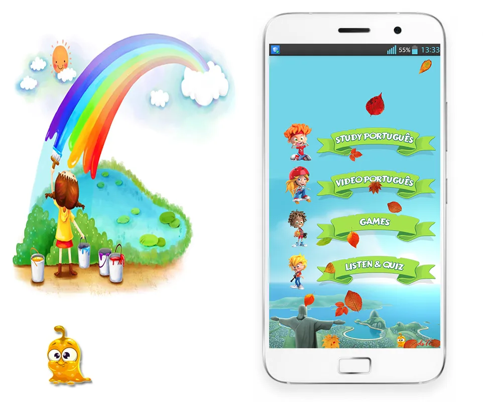 Learn Portuguese Brazil Kids | Indus Appstore | Screenshot