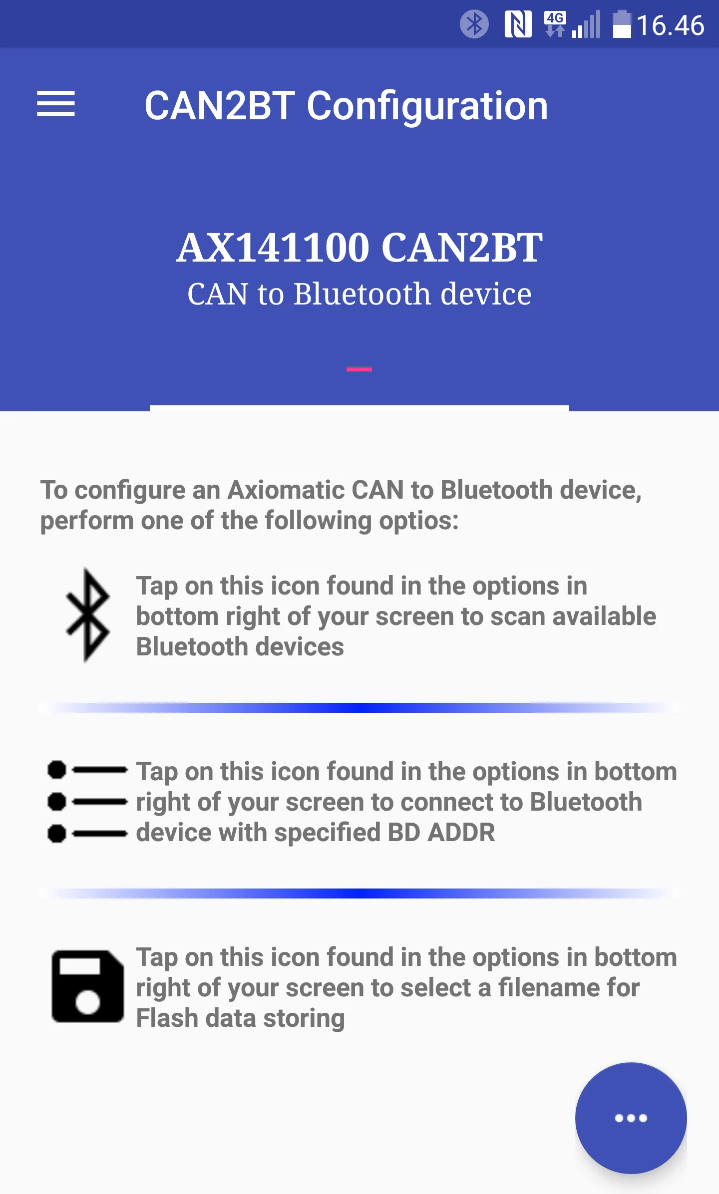 CAN2BT Configuration | Indus Appstore | Screenshot