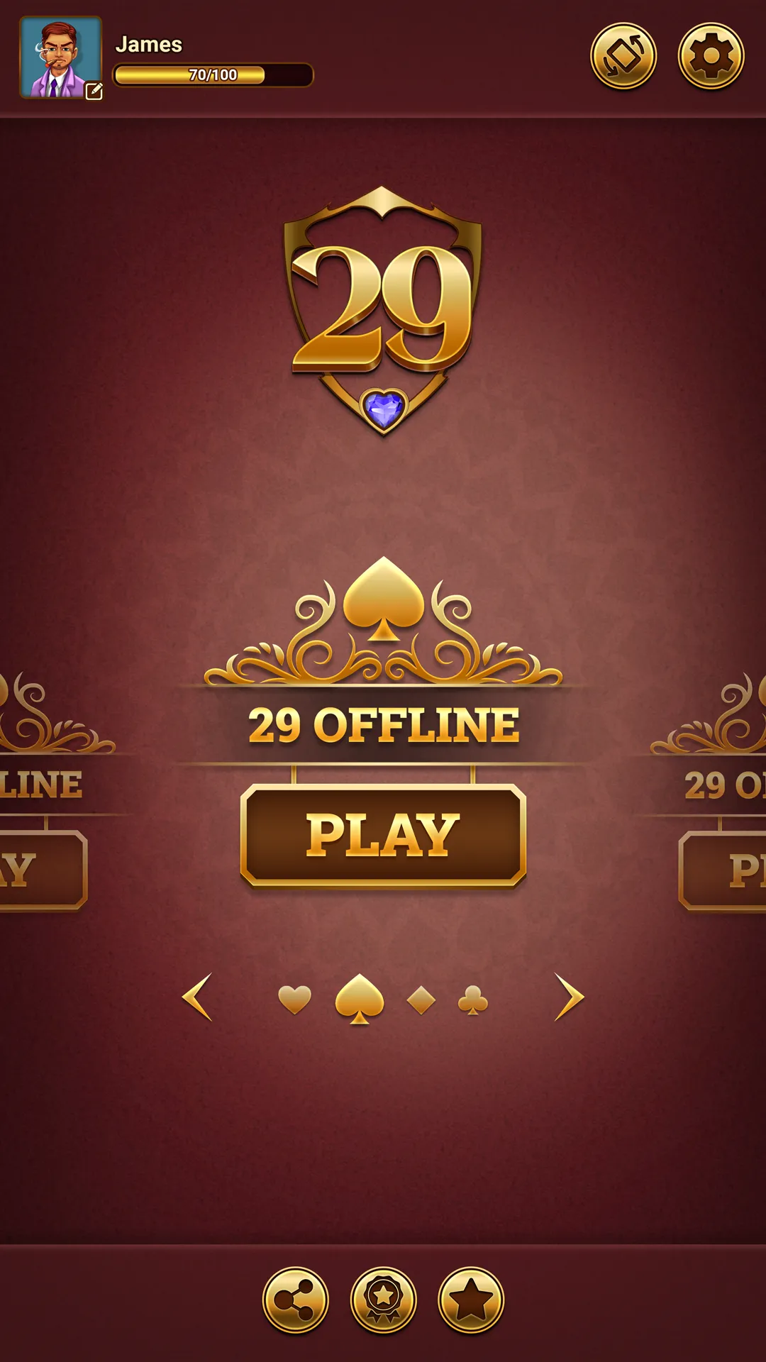 29 Royal Pro Card Game Offline | Indus Appstore | Screenshot