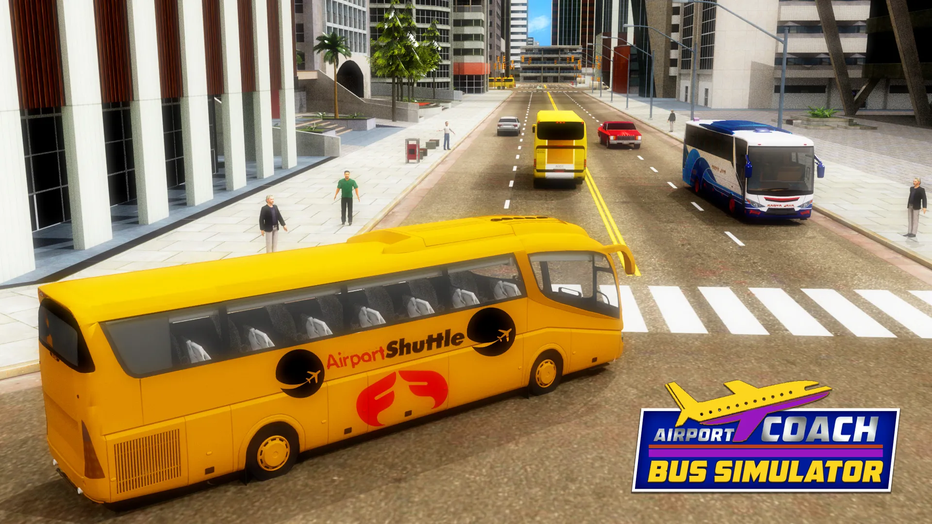 Airport Coach Bus: Europe City | Indus Appstore | Screenshot