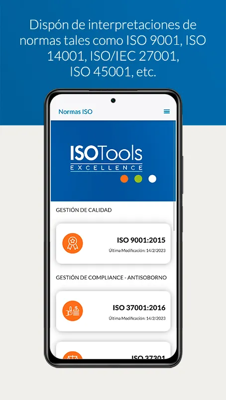 Normas ISO | Indus Appstore | Screenshot