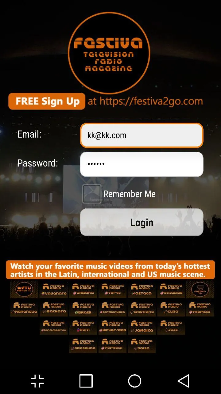 Festiva TV & Radio | Indus Appstore | Screenshot