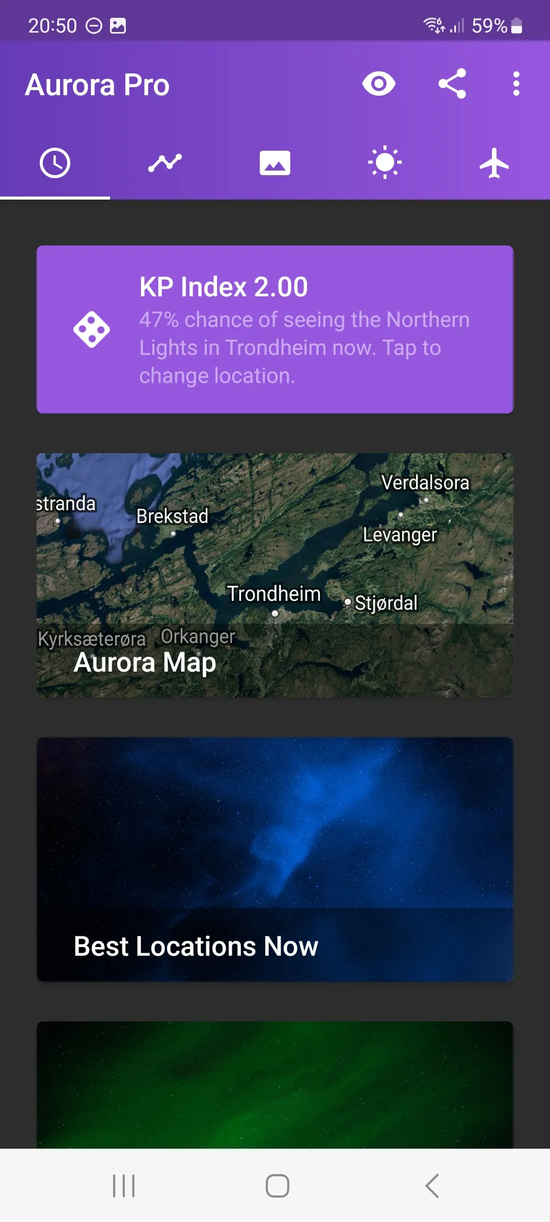 My Aurora Forecast & Alerts | Indus Appstore | Screenshot