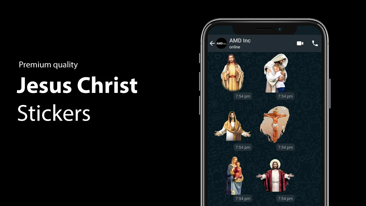 Jesus Stickers for WA | Indus Appstore | Screenshot