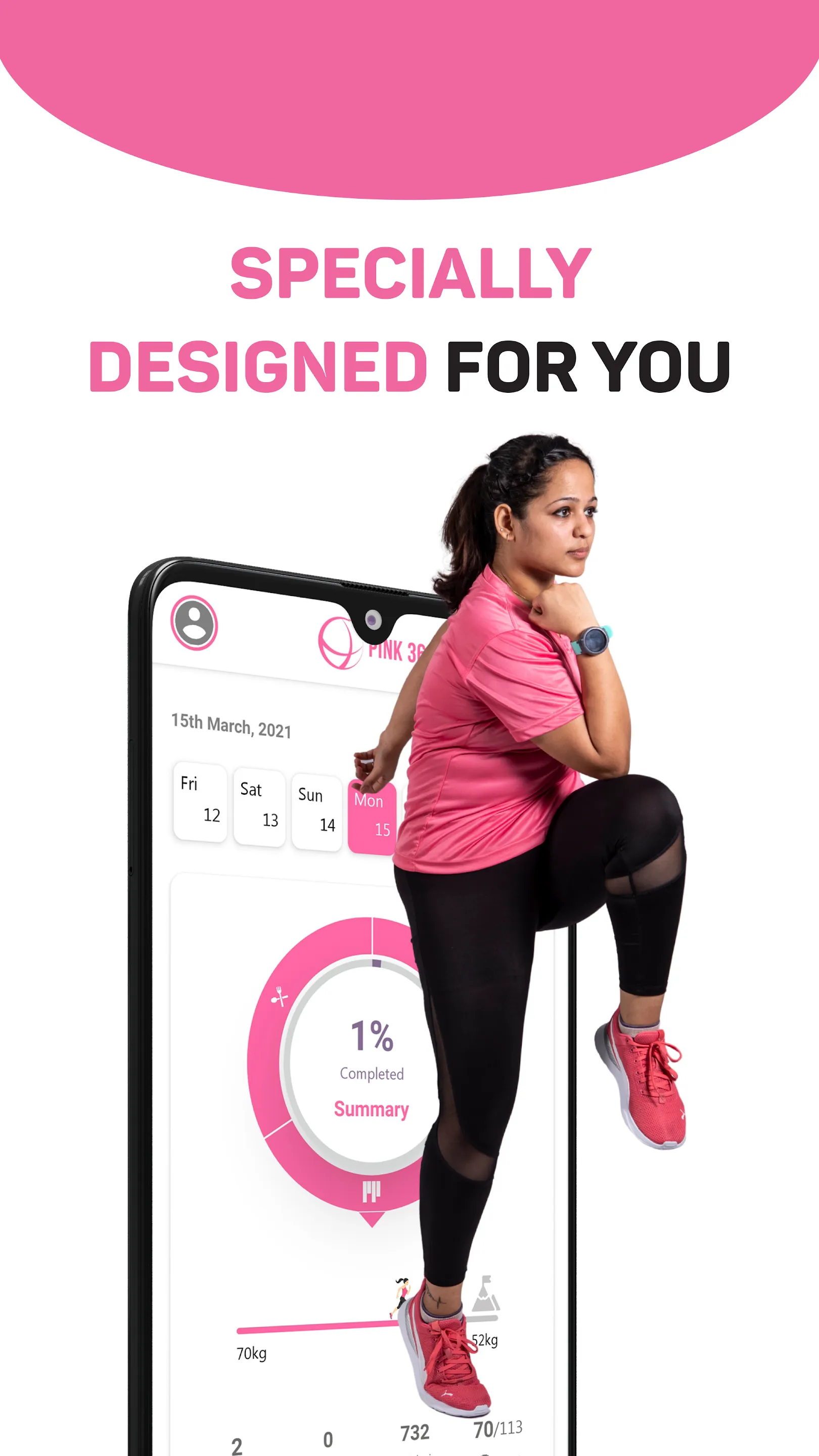 Pink 360 - Fitness, Diet Plans | Indus Appstore | Screenshot