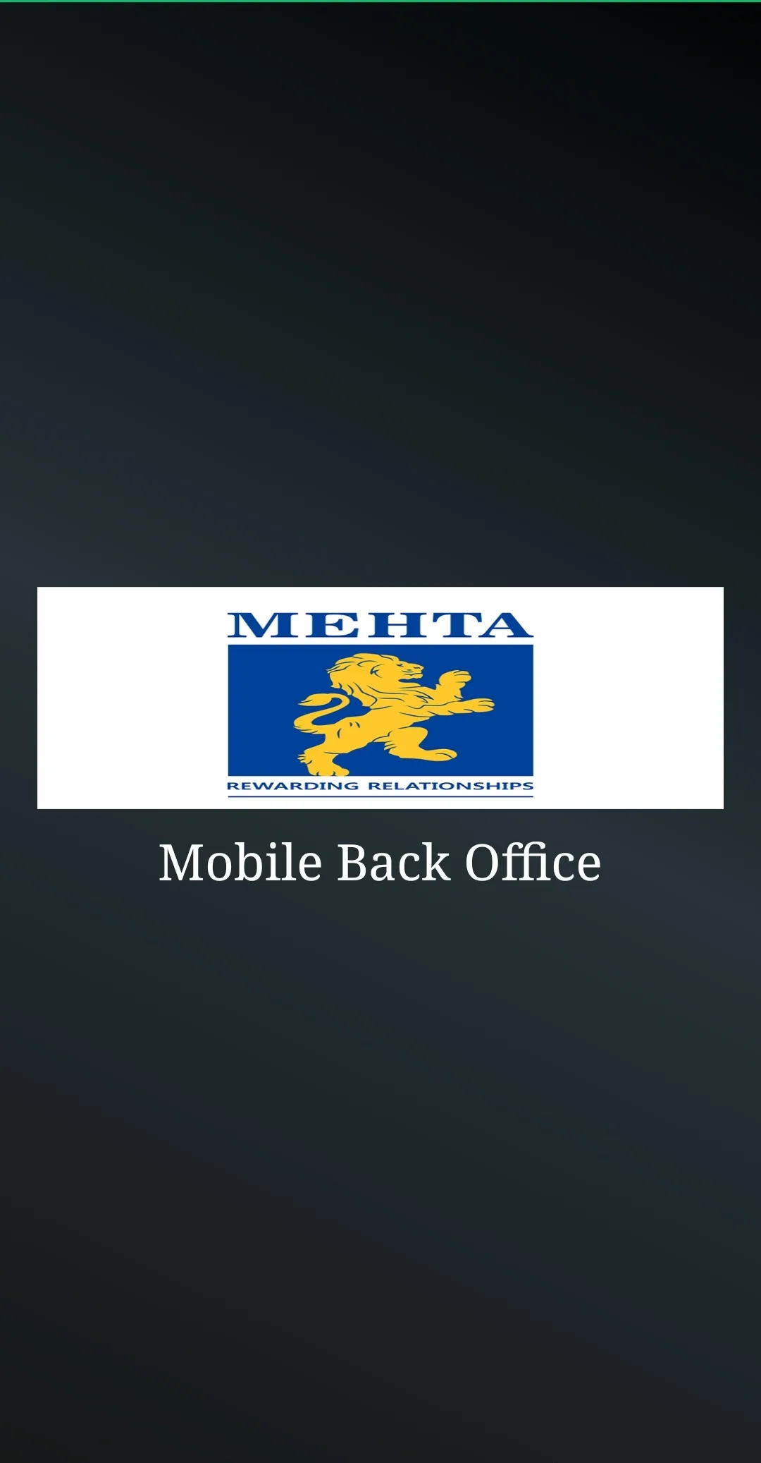 MEHTA-BACKOFFICE | Indus Appstore | Screenshot