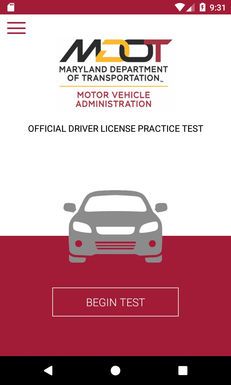 MD Practice Driving Test | Indus Appstore | Screenshot