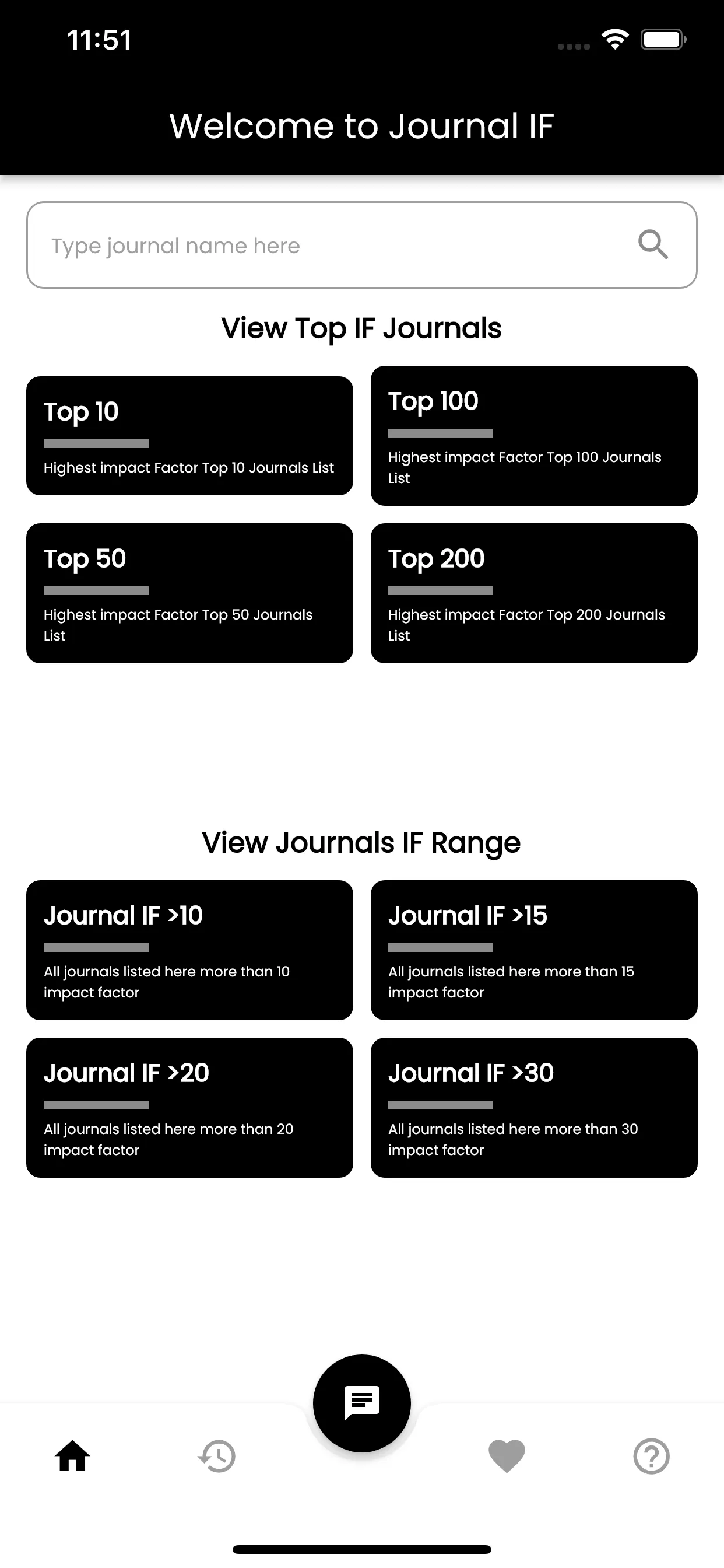 Journal IF | Indus Appstore | Screenshot