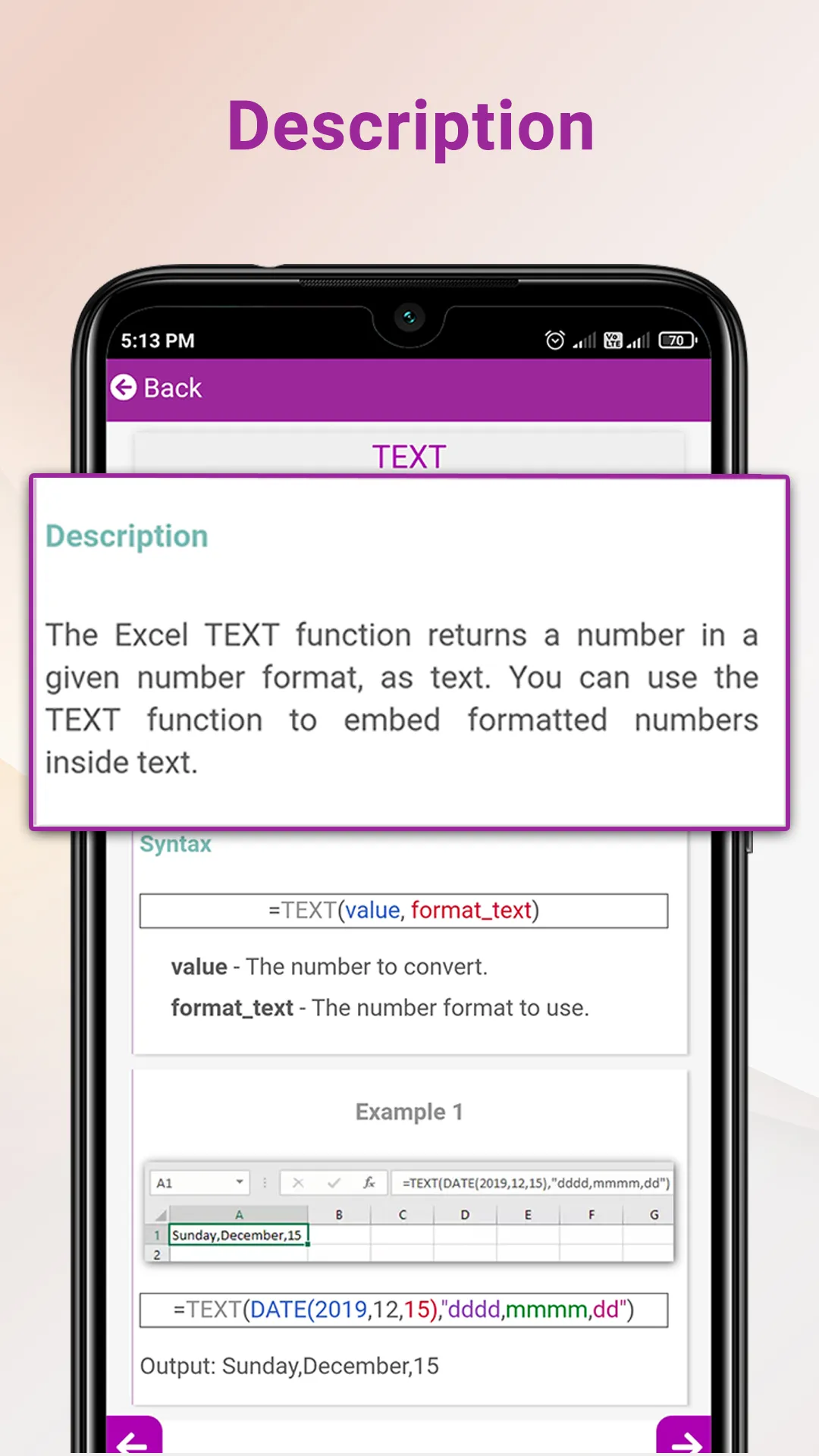 Excel formulas and shortcuts | Indus Appstore | Screenshot