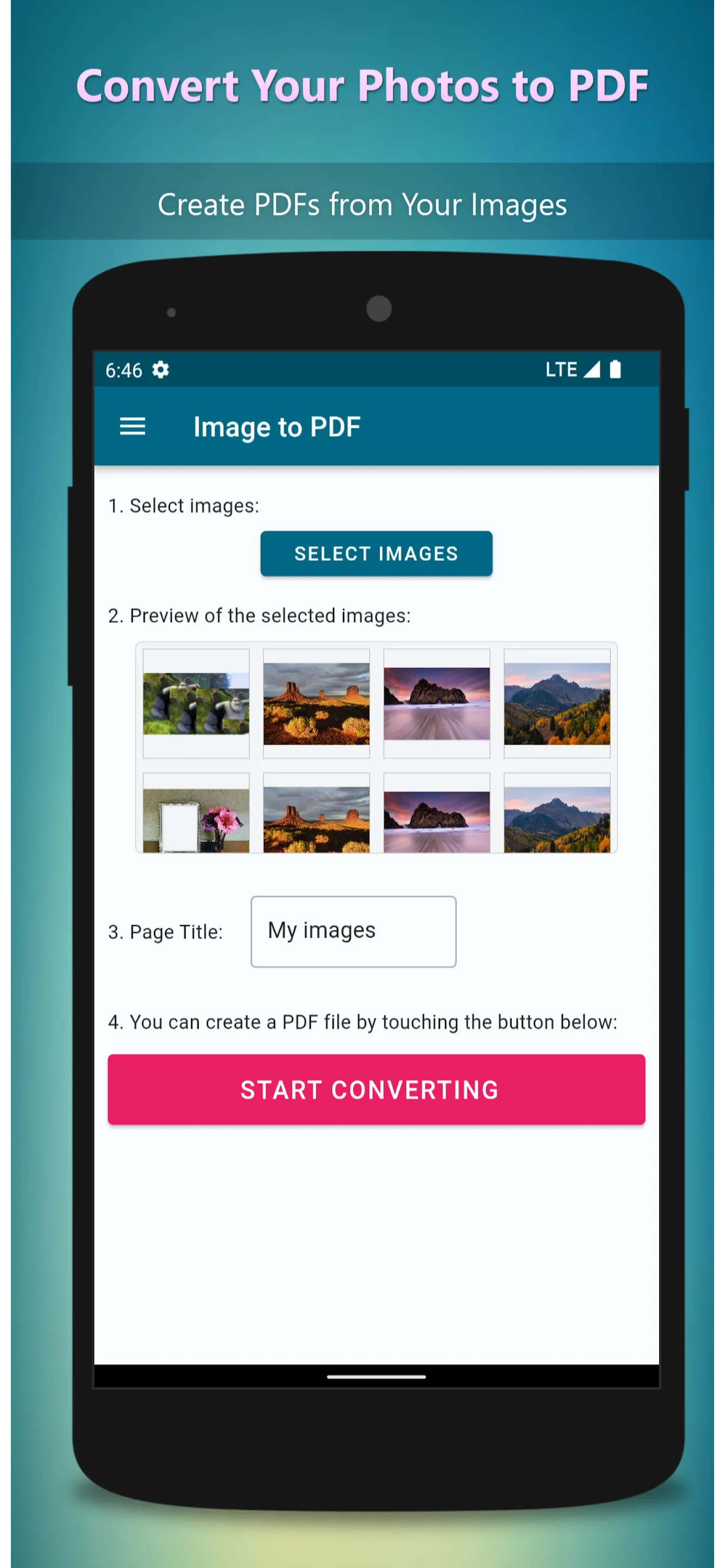 Photo to PDF: Convert to PDFs | Indus Appstore | Screenshot