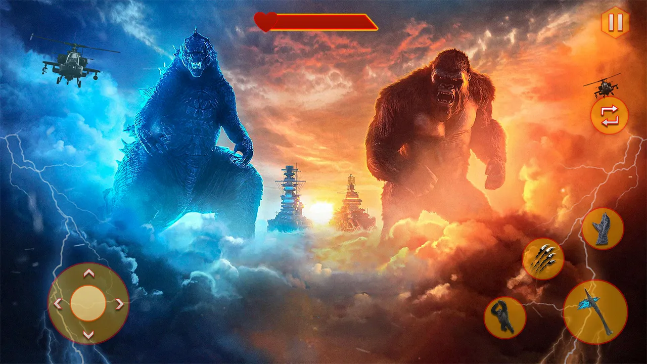 Godzilla x kong City Attack 3D | Indus Appstore | Screenshot