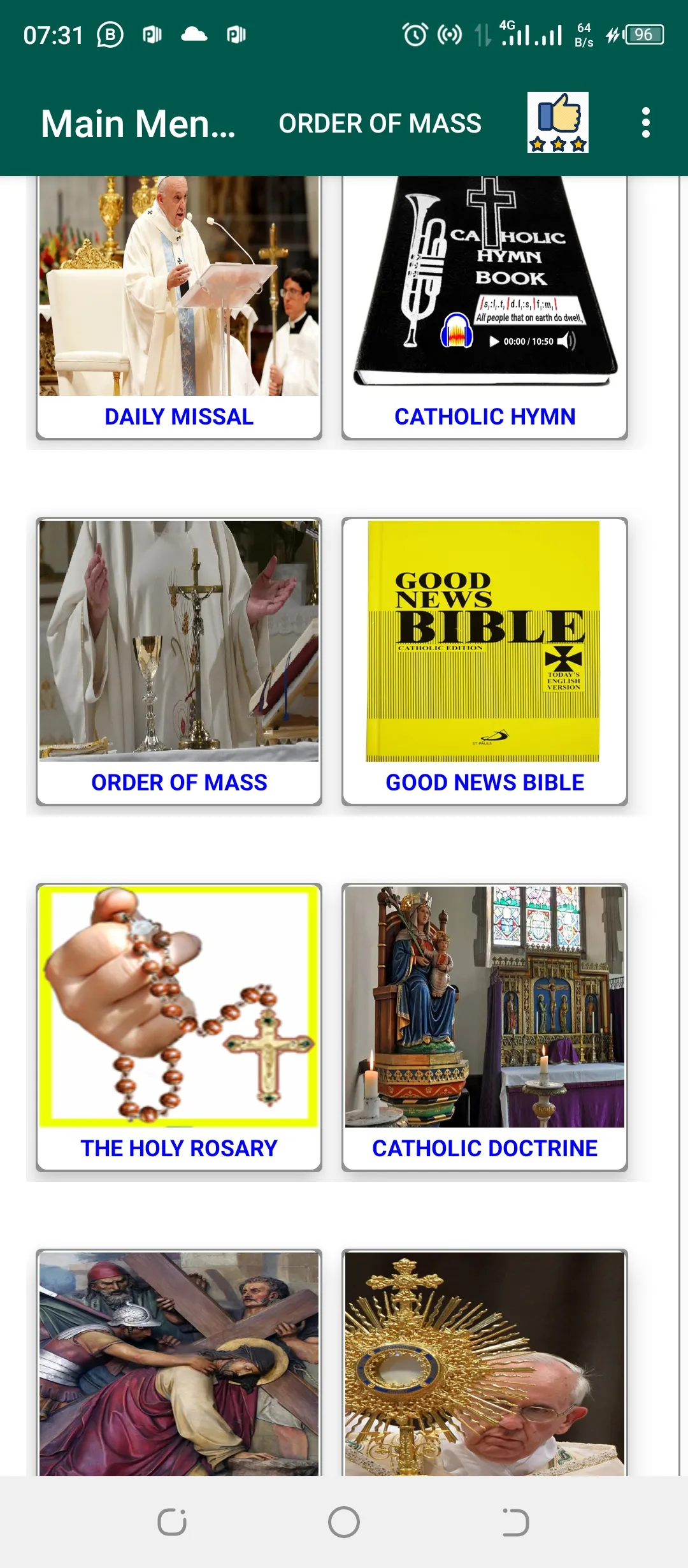 Catholic Missal, Bible, Hymn+ | Indus Appstore | Screenshot