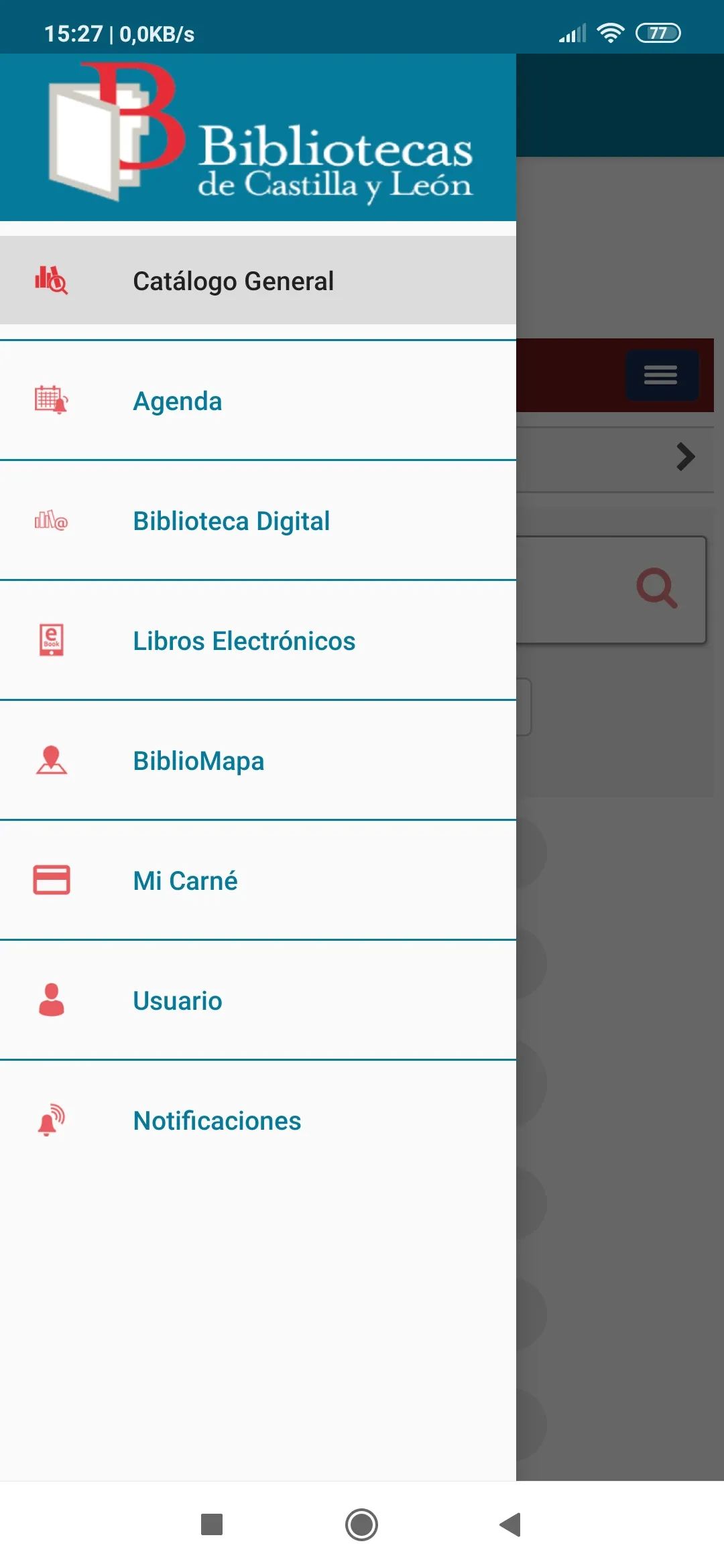 Biblio JCyL: Bibliotecas Casti | Indus Appstore | Screenshot