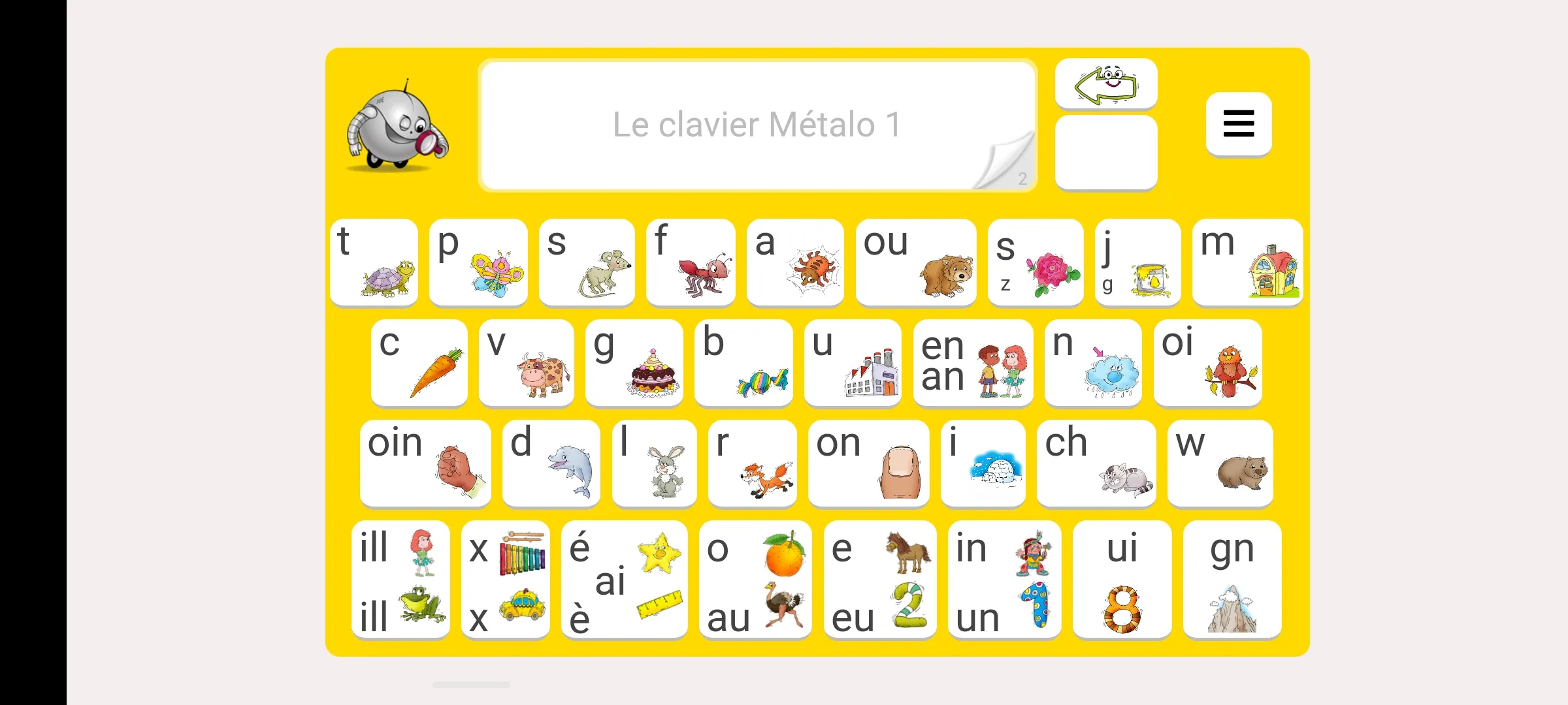 Clavier Métalo | Indus Appstore | Screenshot