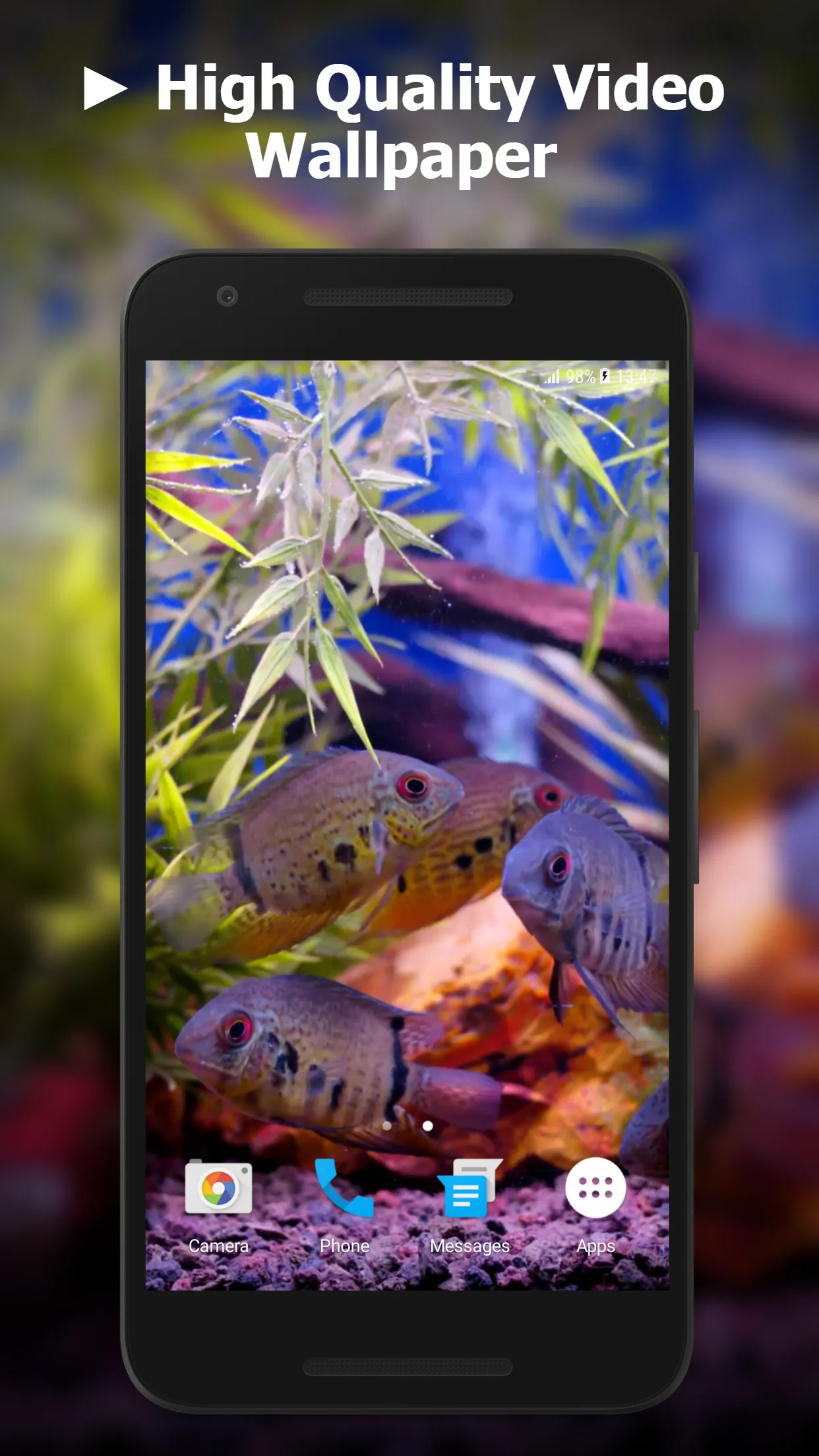 Aquarium Video Live Wallpaper | Indus Appstore | Screenshot