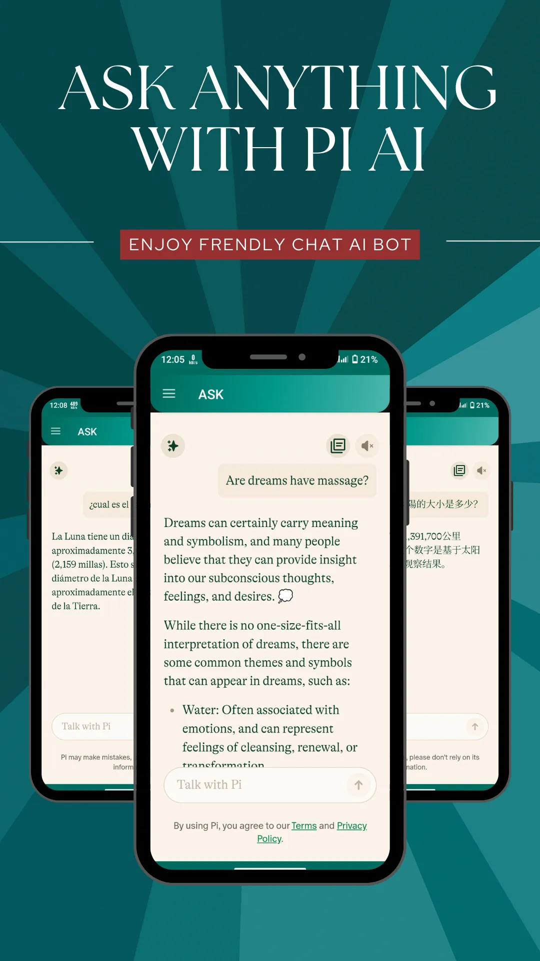 ASK Anything - Pi AI | Indus Appstore | Screenshot